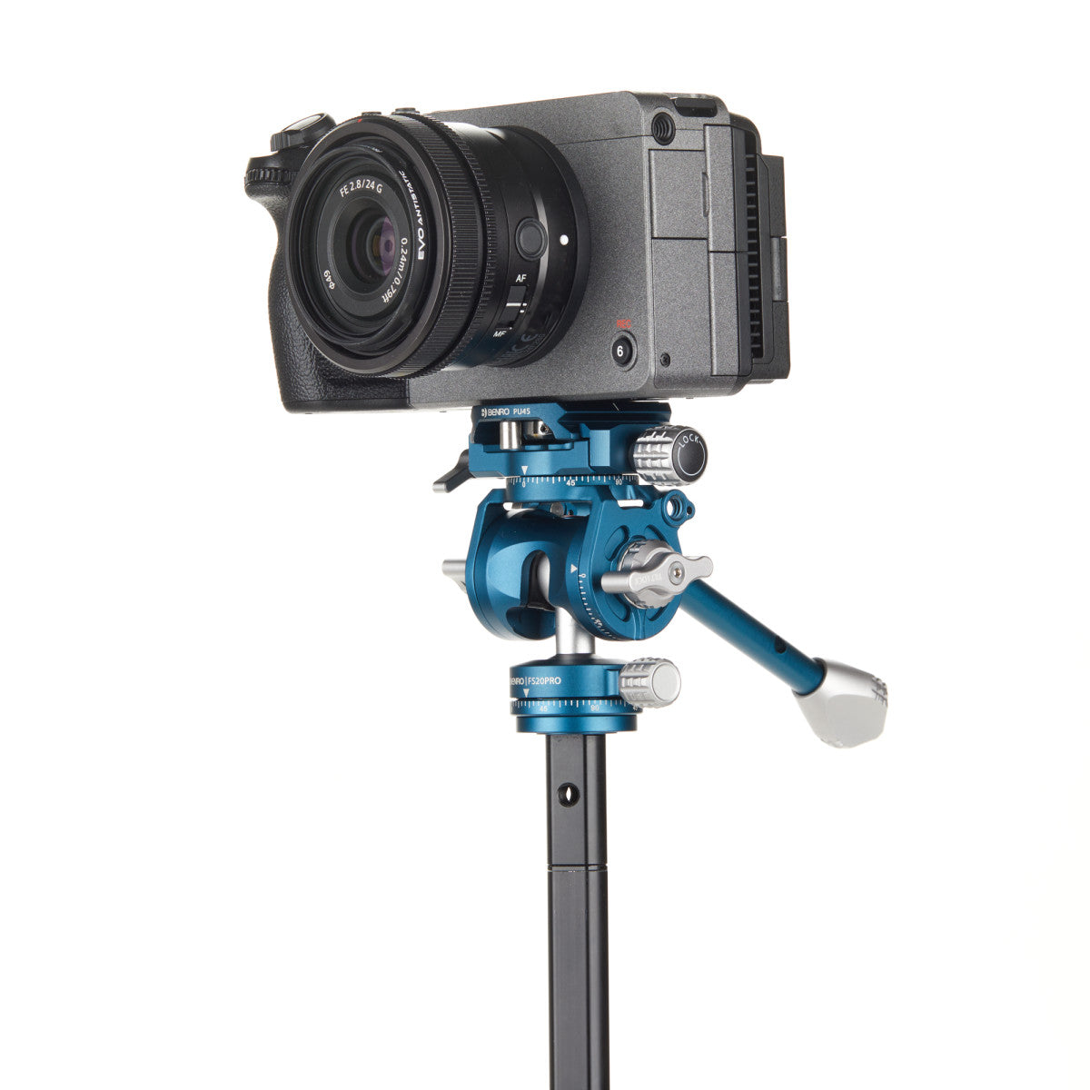 Benro CyanBird Carbon Fiber 5-Section Tripod Kit with FS20PRO 2-in-1 Hybrid Tripod Head - Professional Travel & Photography Support for DSLR Cameras