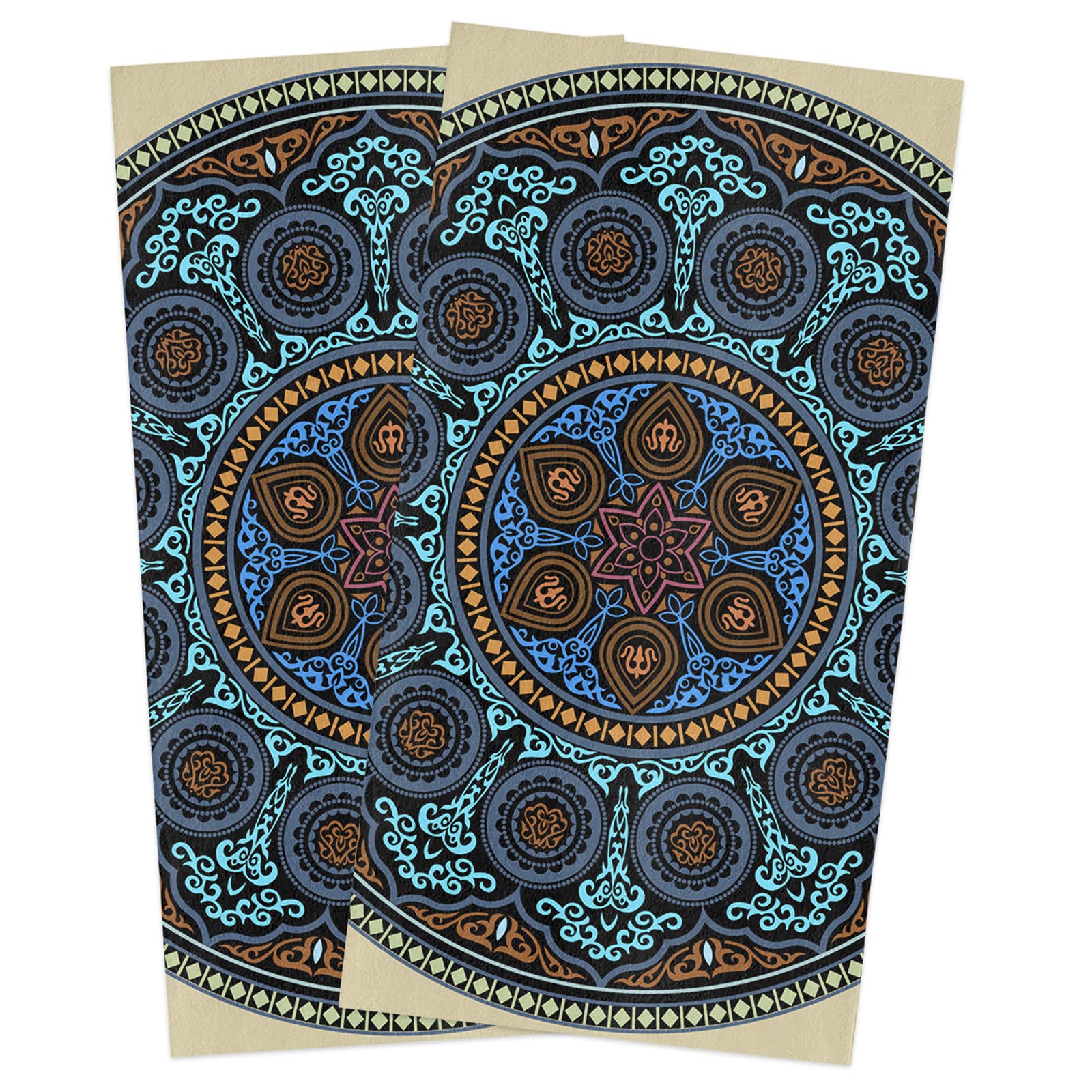 Premium Cotton Dish Towels Set of 2 - 18
