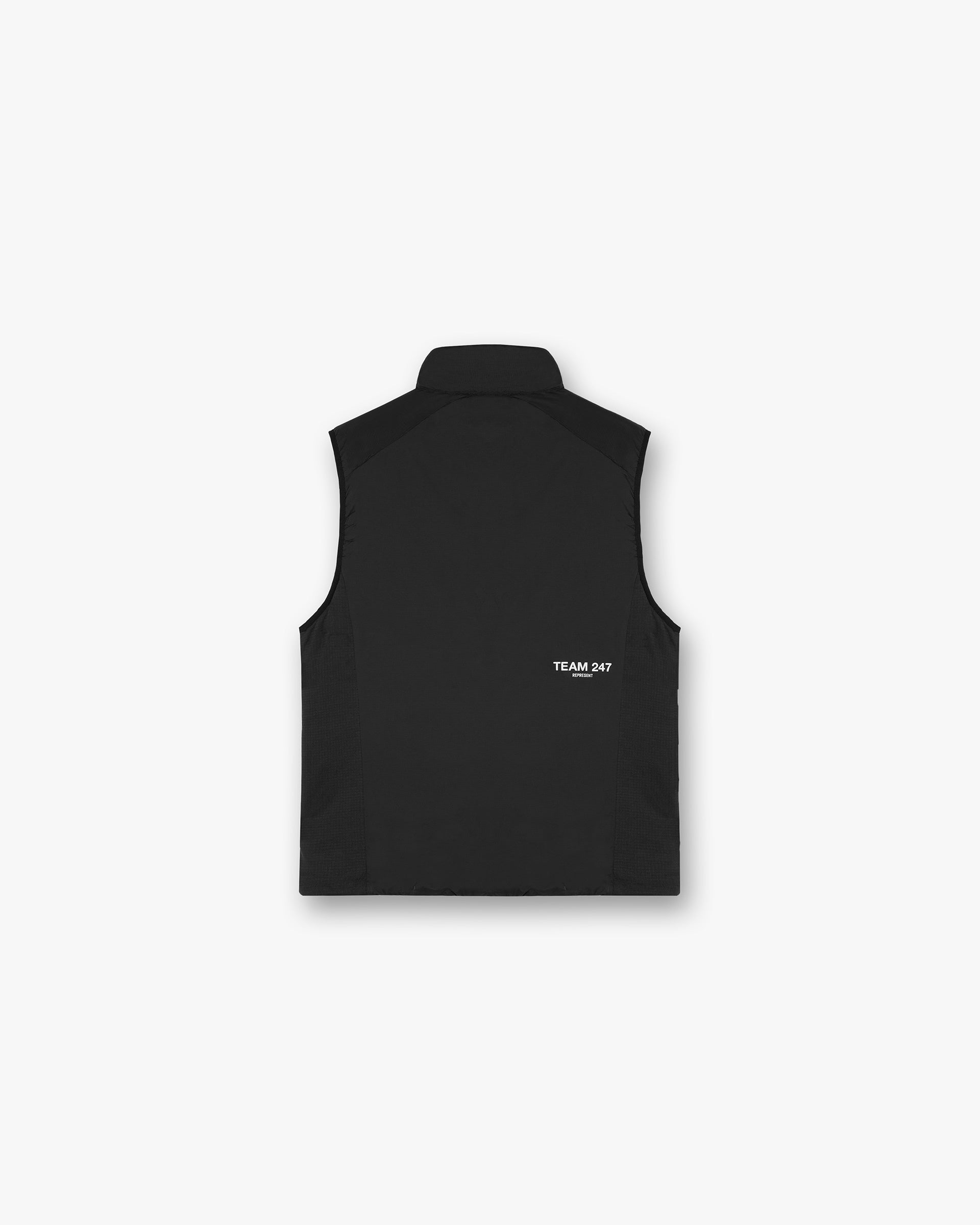 Team 247 Insulated Vest for Men & Women - Lightweight Thermal Puffer Gilet Jacket - Winter Warm Fleece Lined Windproof Body Warmer (Black) - Perfect for Outdoor Activities, Hiking & Casual Wear