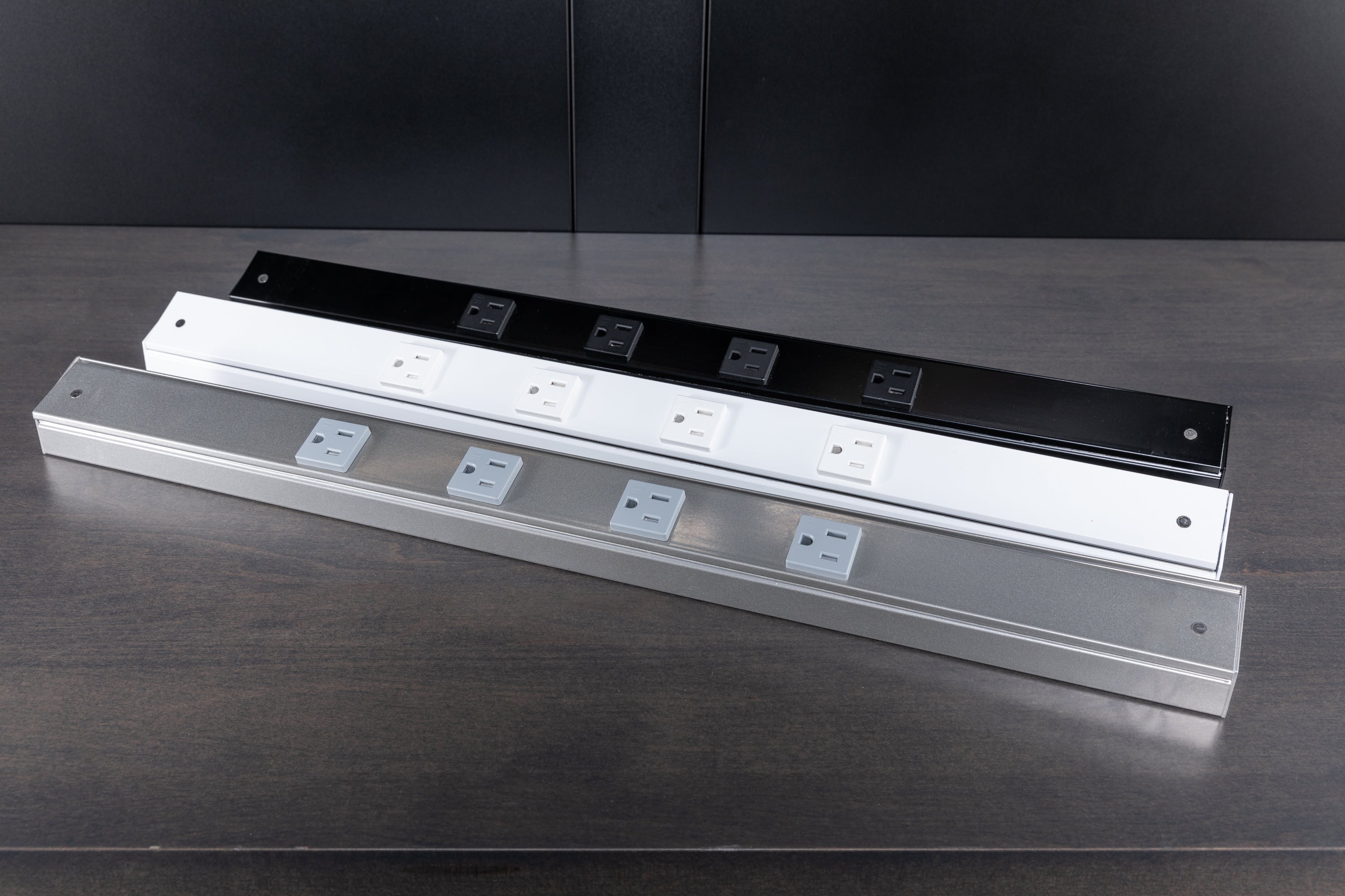 Under Cabinet Power Strip with USB Ports - 6 Outlet Surge Protector for Kitchen, Office & Home - Space-Saving Electrical Outlet Extension Cord for Countertops & Appliances