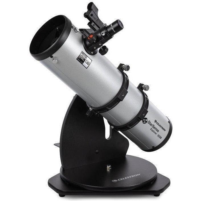 Celestron StarSense Explorer 130mm Tabletop Dobsonian Telescope - Smartphone App-Enabled Astronomy Telescope for Beginners & Kids | Perfect for Backyard Stargazing, Camping & Night Sky Exploration