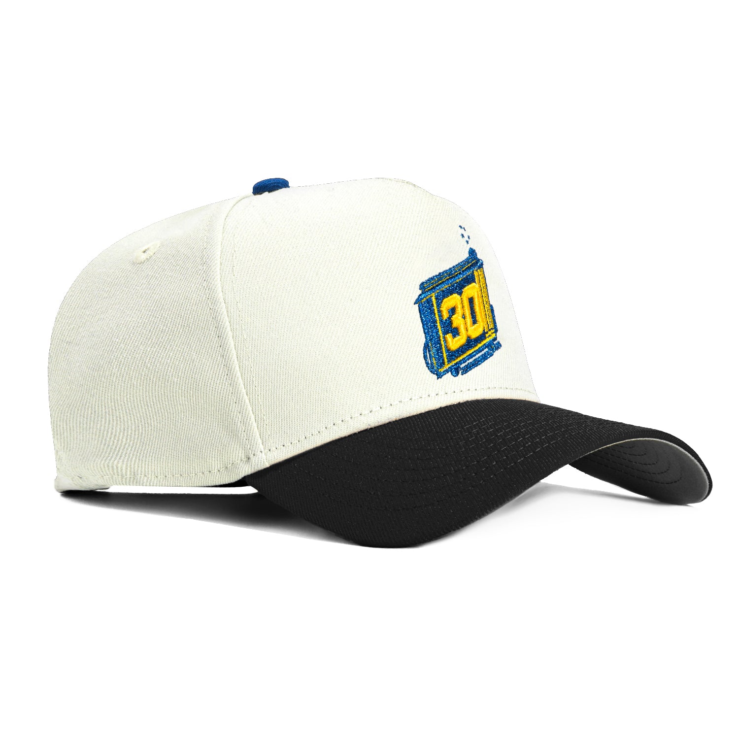 New Era 9Forty A-Frame Golden State Warriors Stephen Curry 30 Snapback Hat - White & Black - Official NBA Basketball Cap for Men & Women - Perfect for Games, Streetwear & Fan Collections