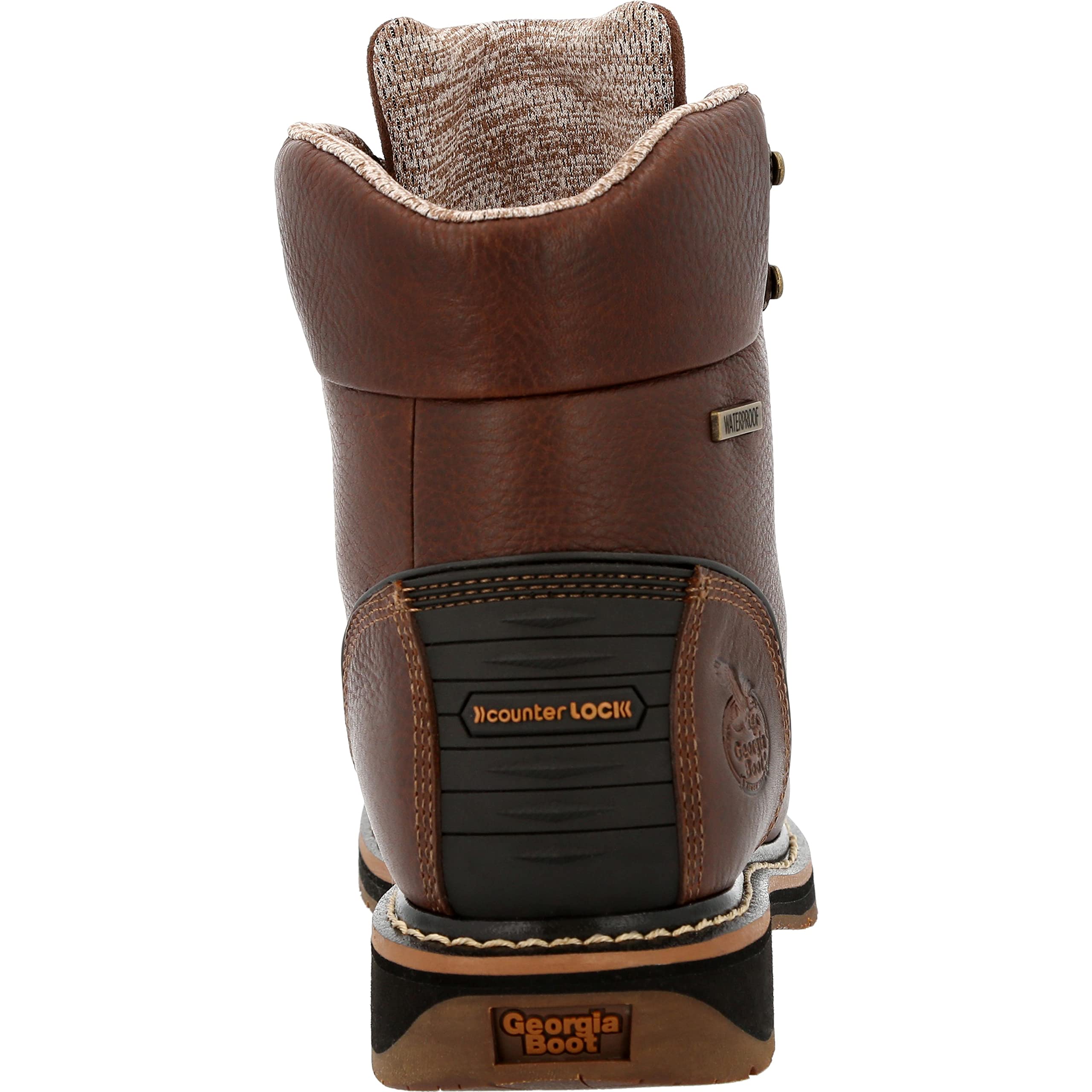 Georgia Boot Men's Amp Lt Edge Industrial Work Boots - Durable Safety Shoes for Construction, Warehouse & Heavy Duty Work