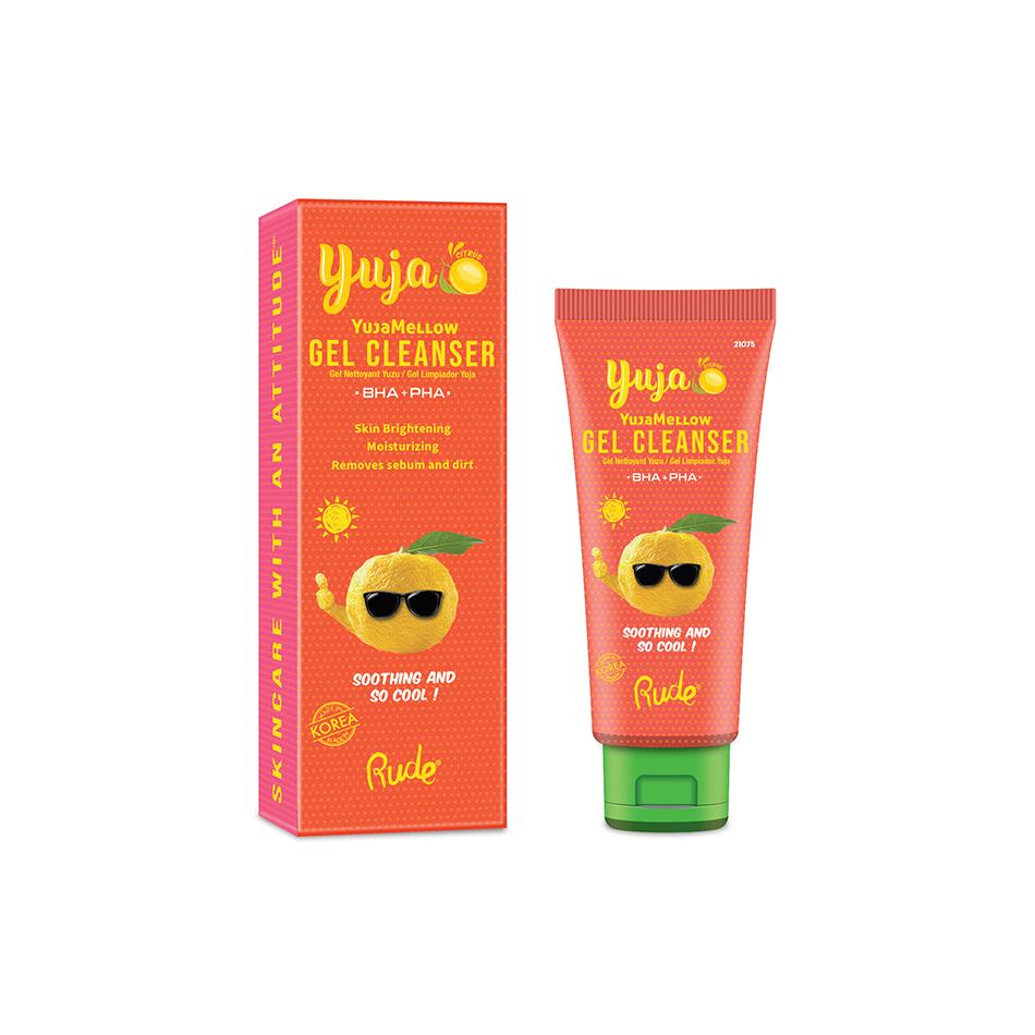 YujaMellow Gel Cleanser - Gentle Korean Face Wash for Acne & Oily Skin - Brightening & Hydrating Daily Cleanser for Men & Women - Perfect for Morning & Night Skincare Routine