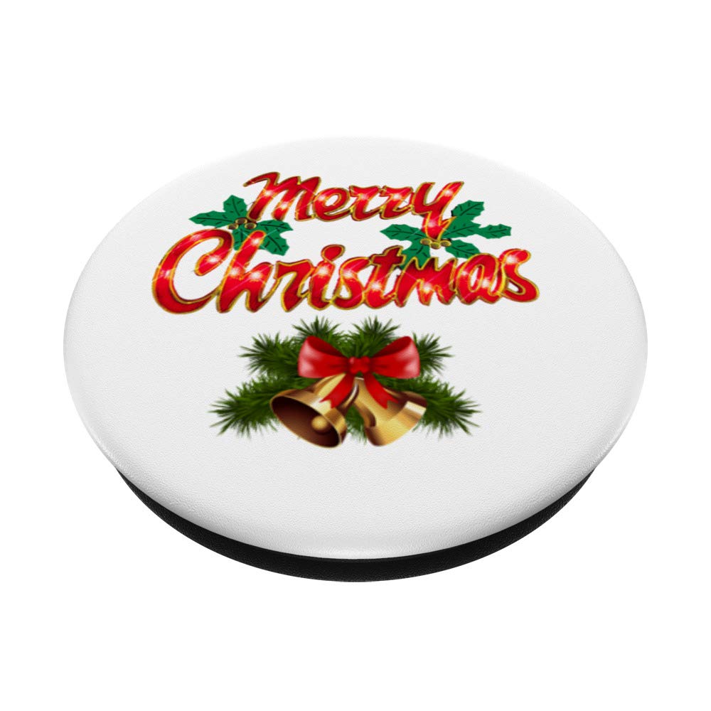 Christmas PopSockets Phone Grip & Stand - Expandable Phone Holder for iPhone, Samsung & Tablets - Perfect Holiday Gift for Stocking Stuffers & Everyday Use