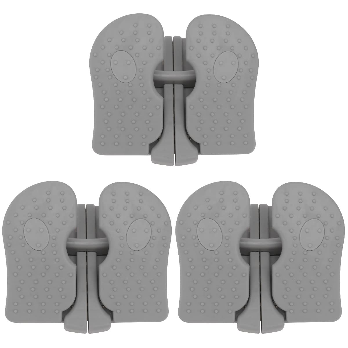 PRETYZOOM 3-Piece Mini Stepper Machine for Home Workout - Silent Stair Climbing Fitness Equipment with Resistance Bands for Weight Loss & Toning (Random Color) - Perfect for Home Gym, Office Exercise & Small Space Fitness