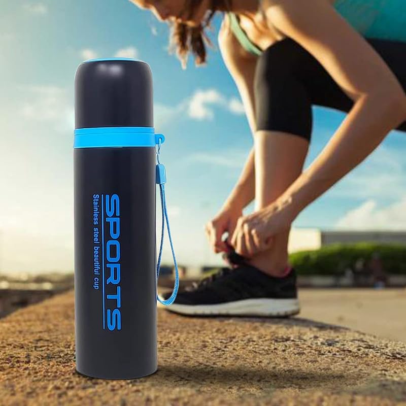 GODFLY 500ml BPA-Free Leak Proof Water Bottle for Outdoor, Gym, Hiking, Travel & Office Use - Durable Sports Water Container for Active Lifestyle