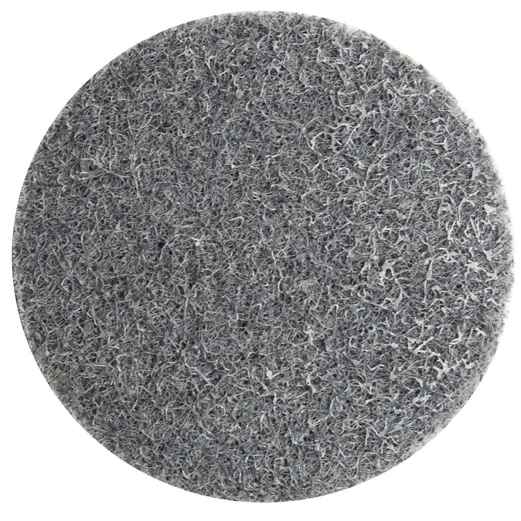 Benchmark Abrasives 2 Inch Sanding Discs - 10 Pack Quick Change Silicon Carbide Sanding Wheels for Drill & Die Grinder - Perfect for Surface Preparation, Paint Stripping, Metal Polishing & Wood Sanding - Grey Color