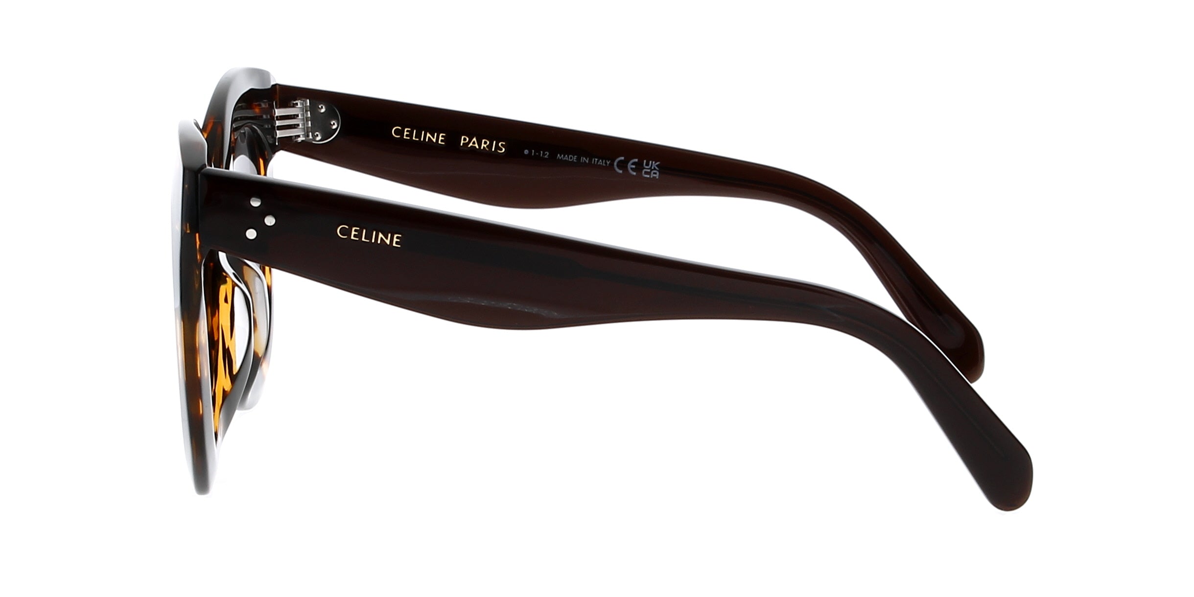 CELINE Bold 3 Dots CL4005IN Sunglasses - Polarized UV Protection Fashion Shades for Women & Men - Perfect for Driving, Beach & Outdoor Activities