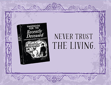 Beetlejuice: Handbook for the Recently Deceased Deluxe Note Card Set with Keepsake Book Box - Perfect for Halloween Gifts, Movie Collectibles & Gothic Stationery Lovers