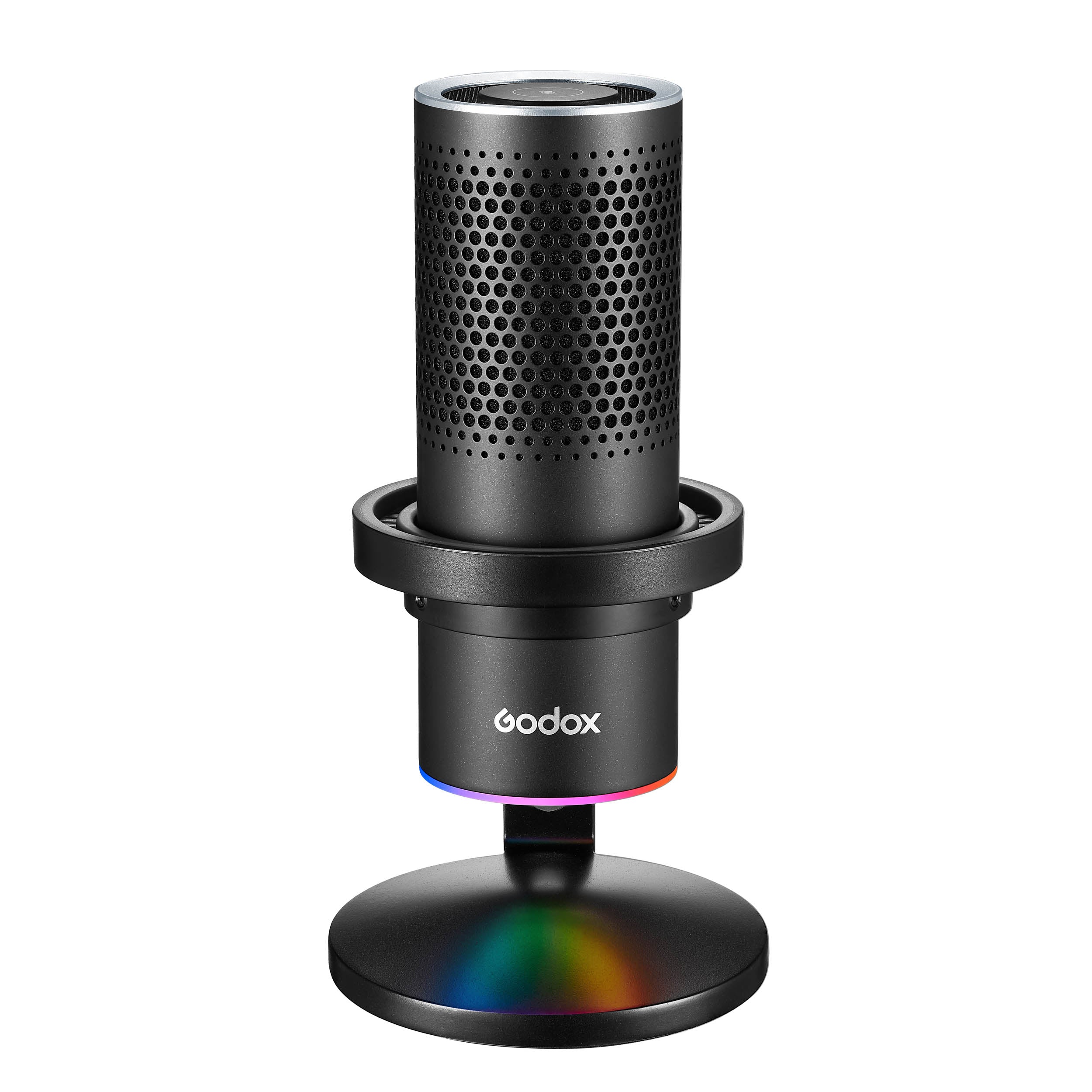 EM68X RGB USB Condenser Microphone - Professional Gaming Mic with Noise Cancellation for Twitch Streaming, Podcasting & YouTube Recording - Perfect for Esports, Discord Chat & Home Studio Setup