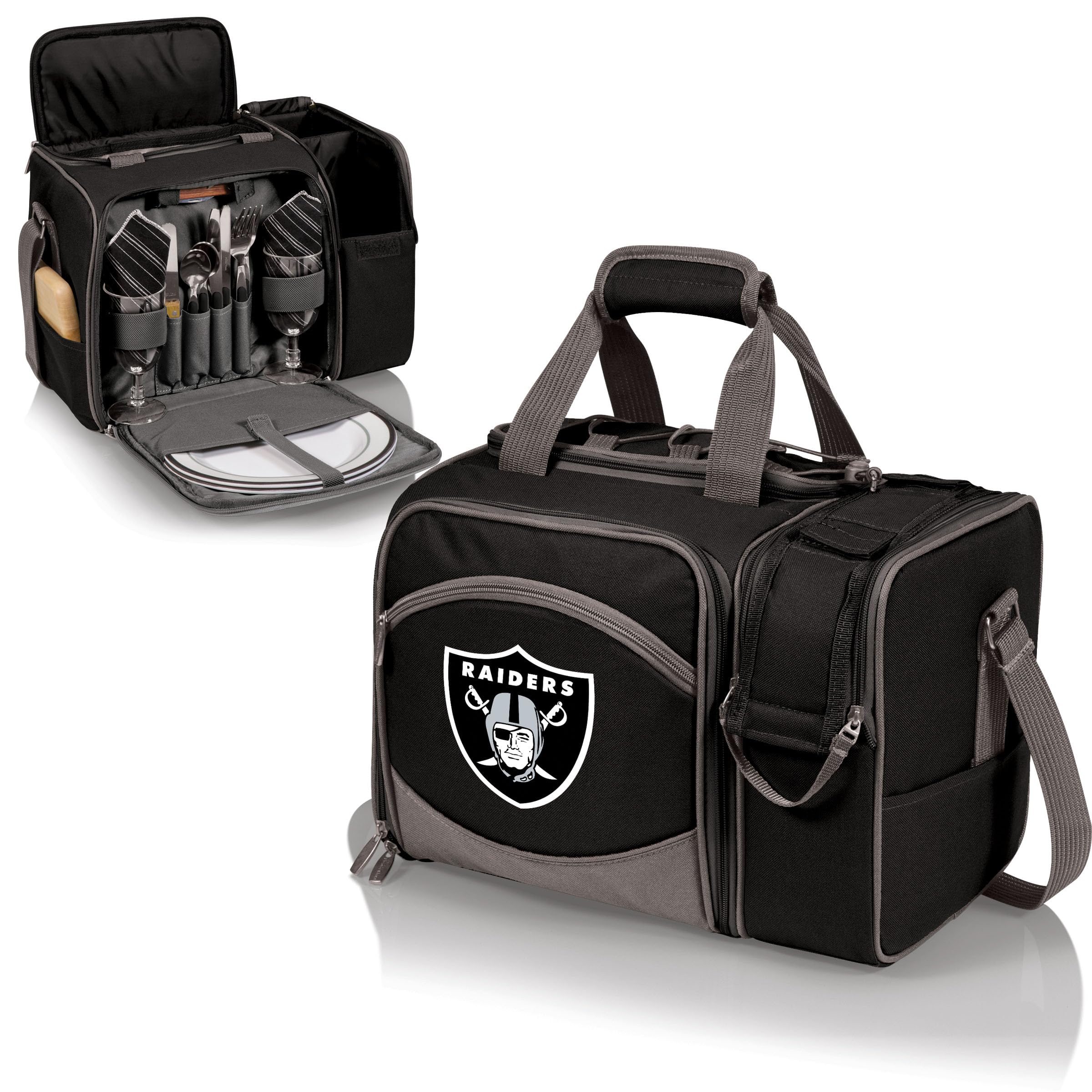 PICNIC TIME NFL Unisex-Adult Malibu Picnic Basket Cooler - Perfect for Tailgating, Beach Outings & Outdoor Sports Events