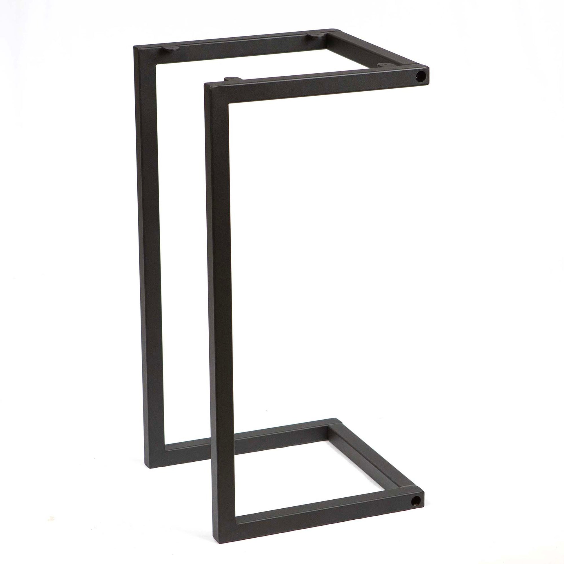 Square Top C Shape Side Table Base - SS013 (1 Set) - Perfect for Living Room, Bedroom, or Office Furniture Support