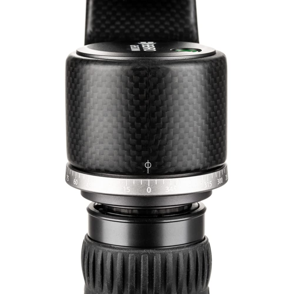 Benro GH5CMINI Mini Travel Tripod Gimbal Head for Mirrorless Cameras - Lightweight Carbon Fiber with PL100N Plate | Perfect for Vlogging, Travel Photography & Outdoor Shooting
