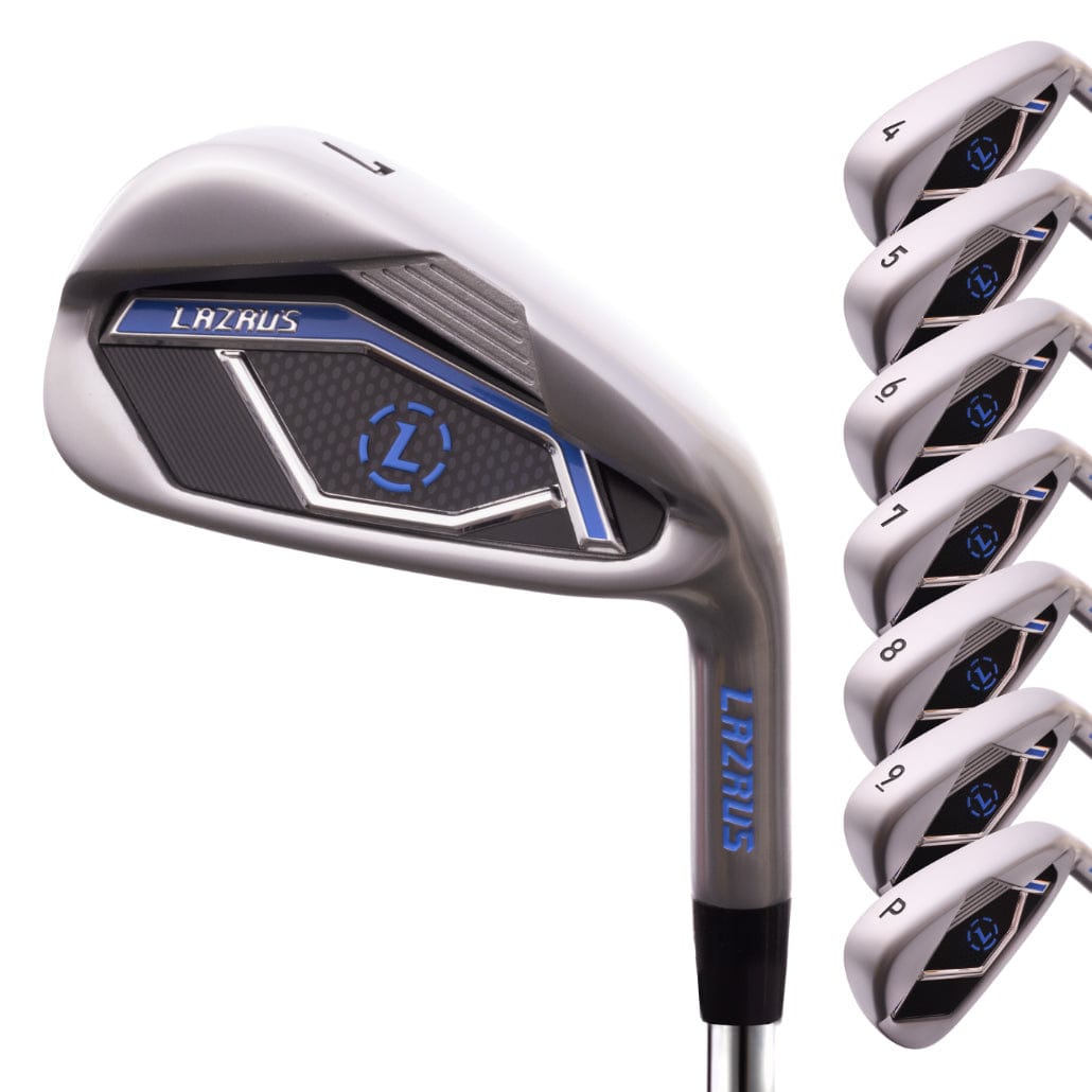 Lazrus Golf LAZ2 2025 Iron Set - Premium Forged Golf Clubs for Men & Women | Perfect for Driving Range, Course Play & Tournament Training