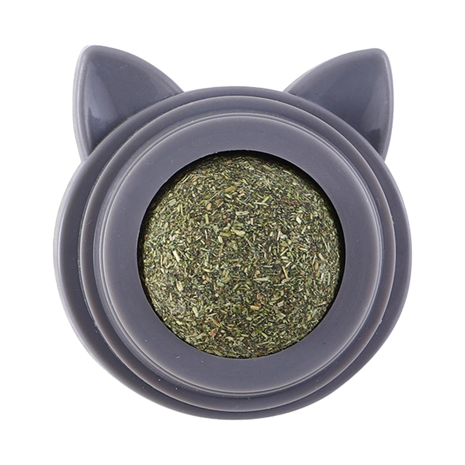 **SM SunniMix Catnip Snacks for Cats - Dental Cleaning Treats, Rotatable Licking Ball with Catnip - Healthy Nutrition for Indoor & Outdoor Play**    *(Use for playtime, dental hygiene, and stress relief - perfect for active cats and kittens!)*