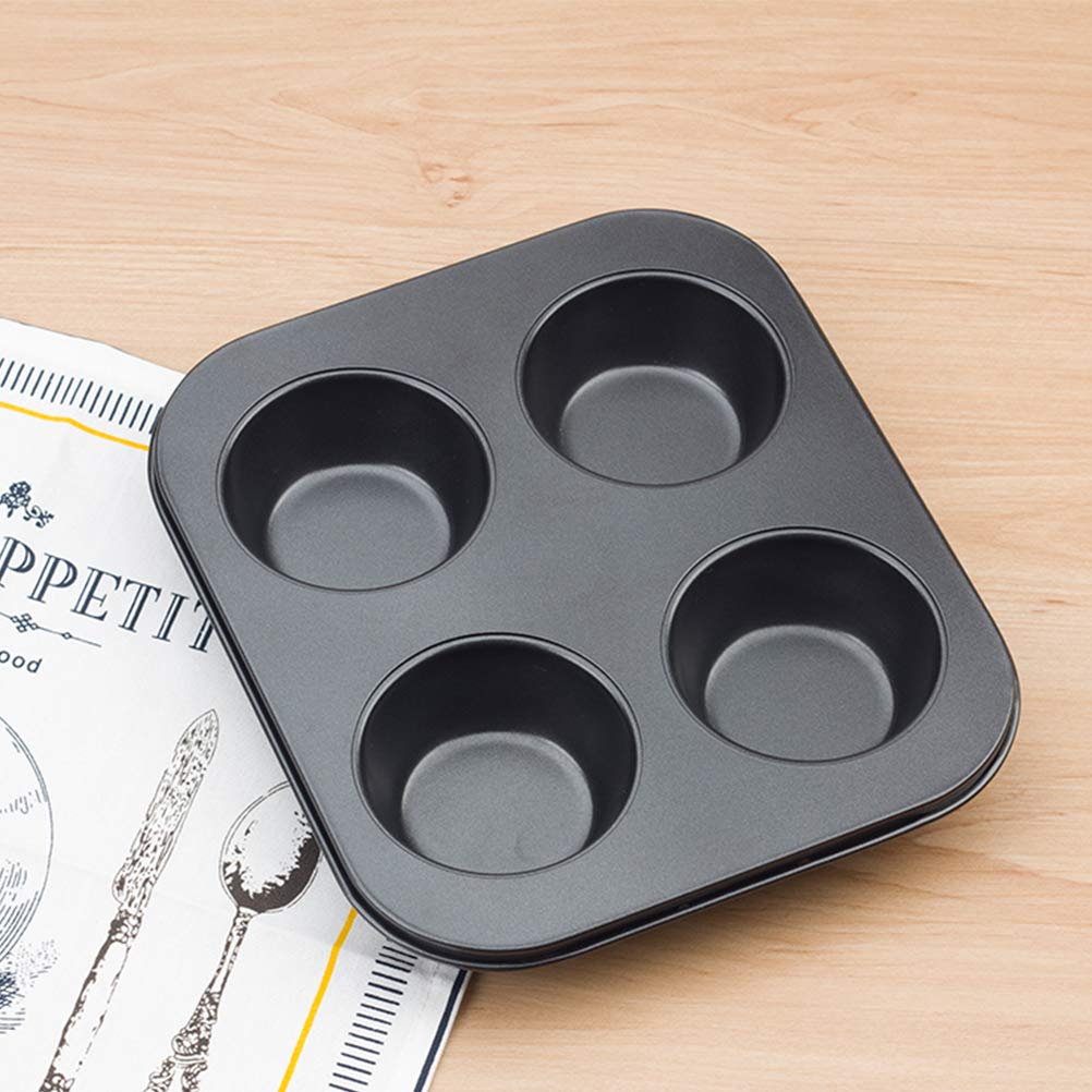 DOITOOL 4-Piece Non-Stick Baking Set - Oven Roasting Pans, Muffin Cake Molds, Mini Ice Cube Trays & Cookie Cutters - Perfect for Cupcakes, Cookies, Pot Pies & Party Desserts