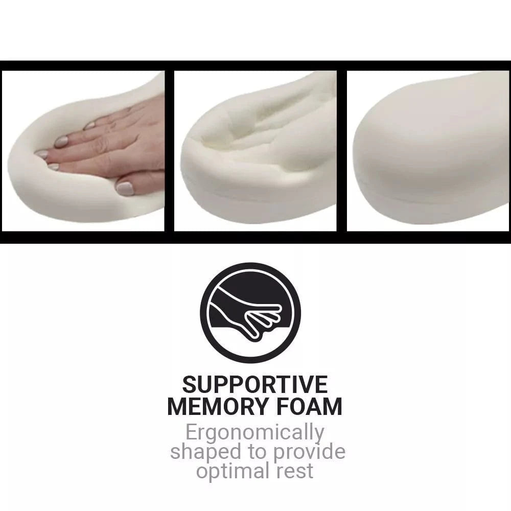 Go Travel Memory Dreamer Universal Travel Pillow - Comfortable Neck Support for Airplane, Car, Office & Home Use