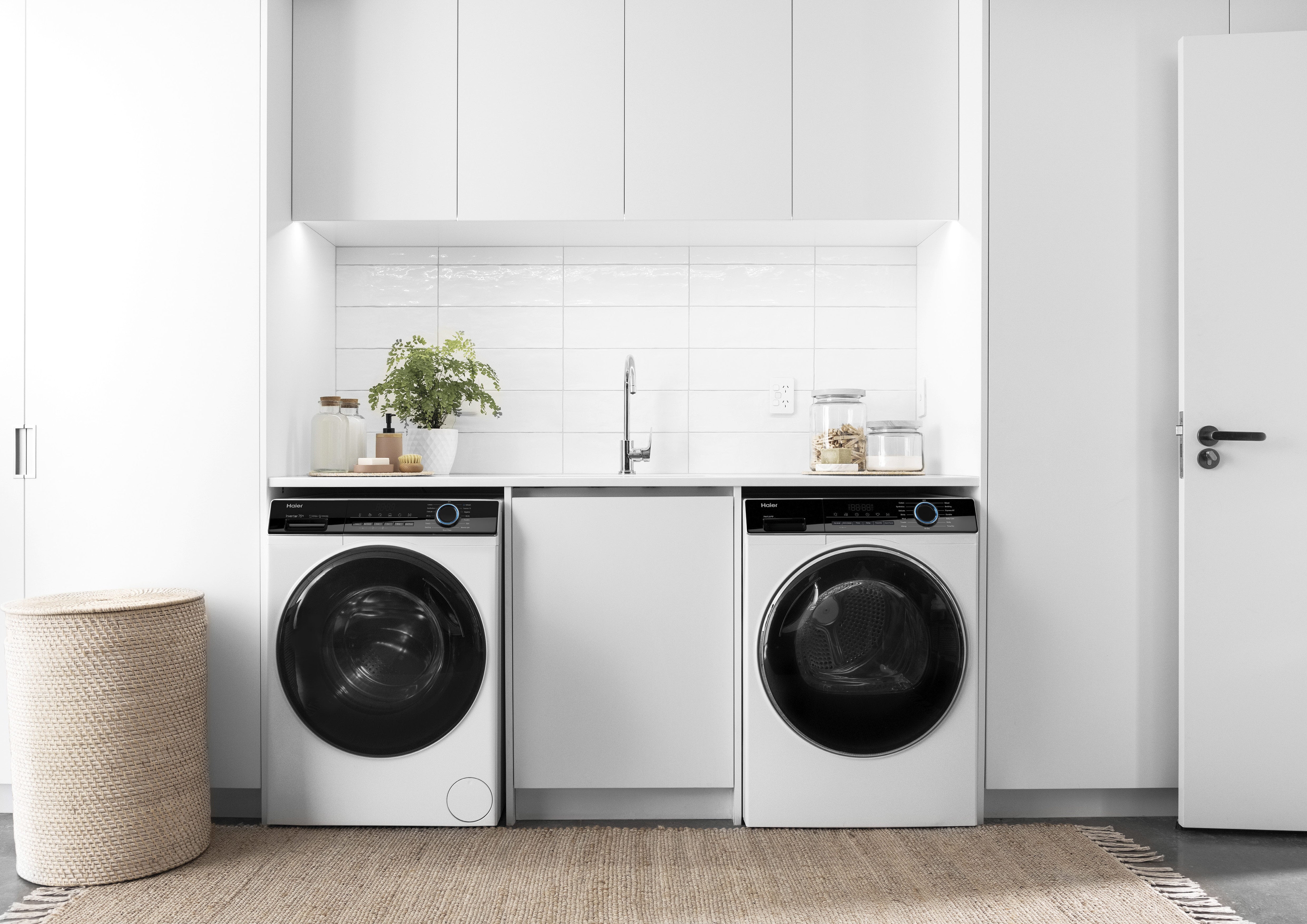 Haier 300 Series 8kg Heat Pump Dryer HDHP80AW1 - Energy Efficient Laundry Solution for Home & Apartment Use