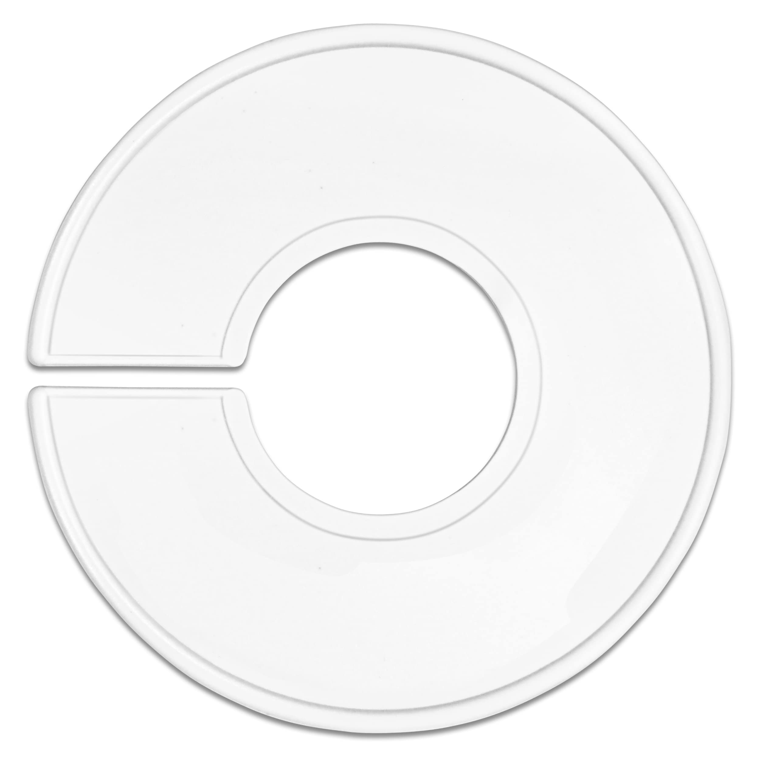 AMT 50-Pack Blank Round Closet Dividers & Clothing Size Dividers with Double-Ended Marker - Perfect for Wardrobe Organization & Closet Storage Solutions
