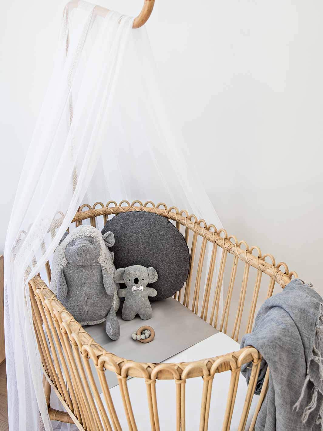 2-Pack Premium 25 Momme Mulberry Silk Baby Sleeves Set - Bassinet & Crib Sleeves for Hair Loss Prevention | SIDS Safe Silk Bedding for Newborns (Dove Gray) | Perfect for Nursery, Baby Showers & Gentle Hair Care