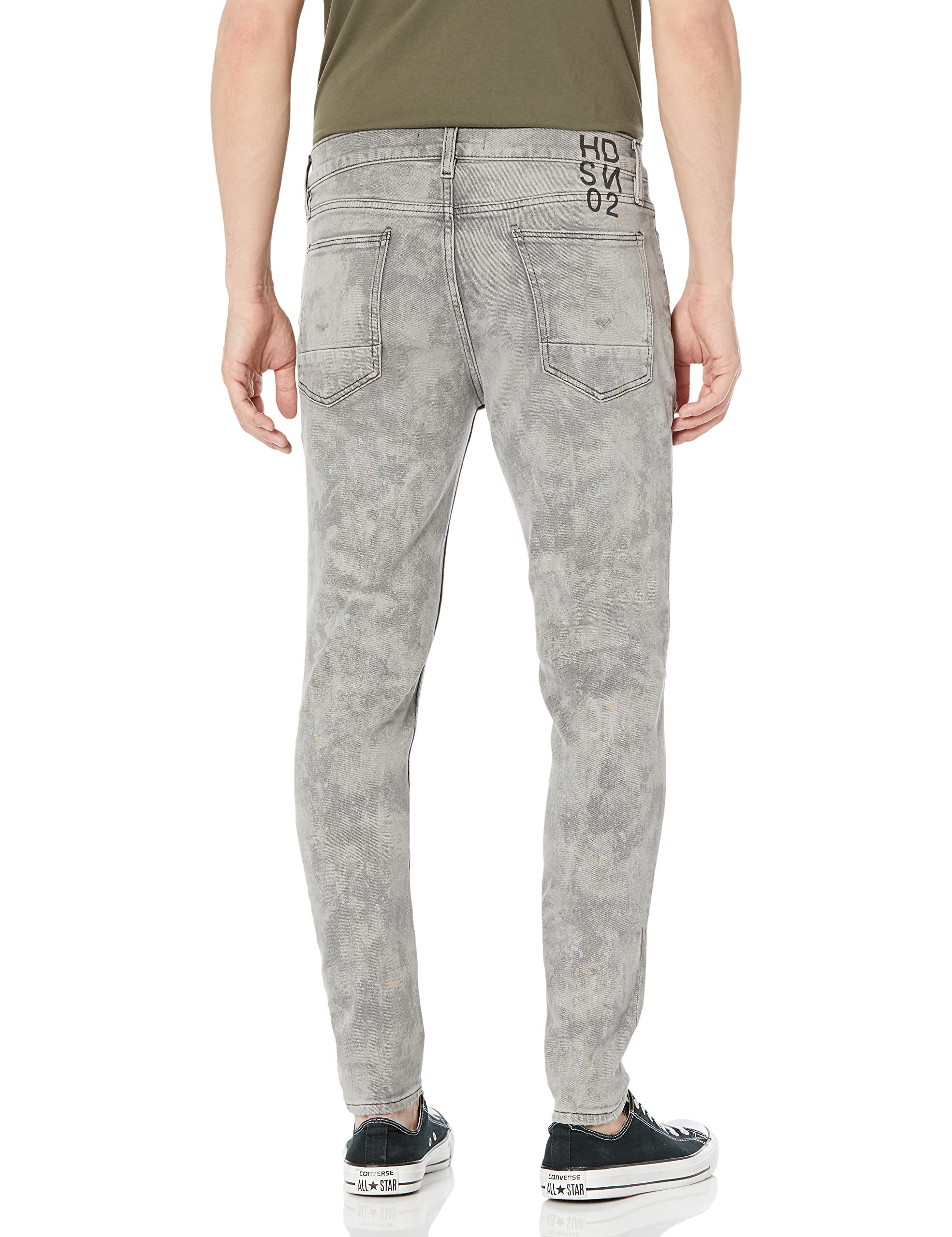 HUDSON Men's Zack Super Skinny Jeans - Slim Fit Stretch Denim Pants for Casual Wear & Night Out | Comfortable Skinny Fit Jeans for Men