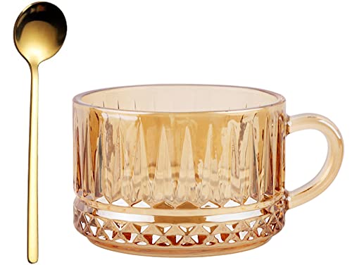 Amber-embossed diamond