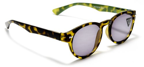Green Frame W/ Smoke Lens