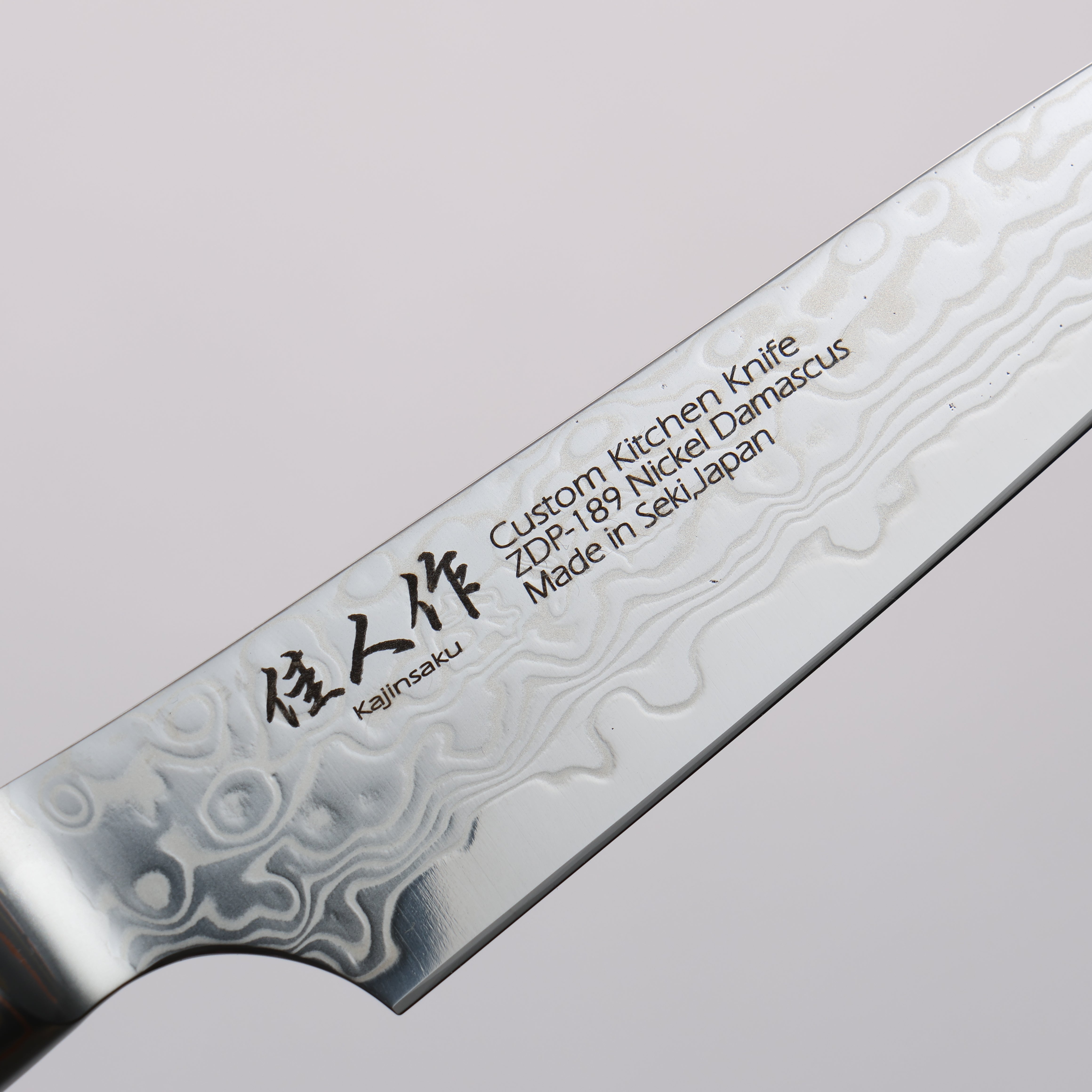 Premium ZDP189 Damascus Petty Utility Knife - 95mm Blade with Abalone Inlay Handle - Perfect for Kitchen Prep, Sushi Making & Precision Cutting