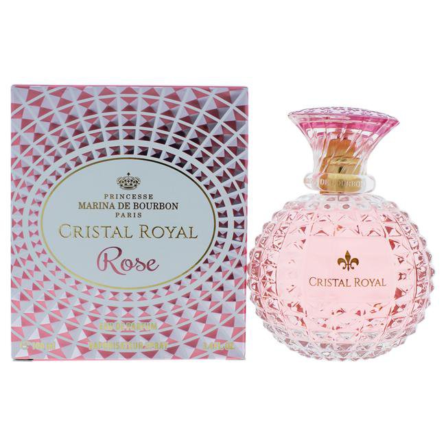 Cristal Royal Rose Perfume for Women - Luxury Floral Fragrance, Long Lasting Eau De Parfum | Perfect for Date Night, Wedding & Special Occasions