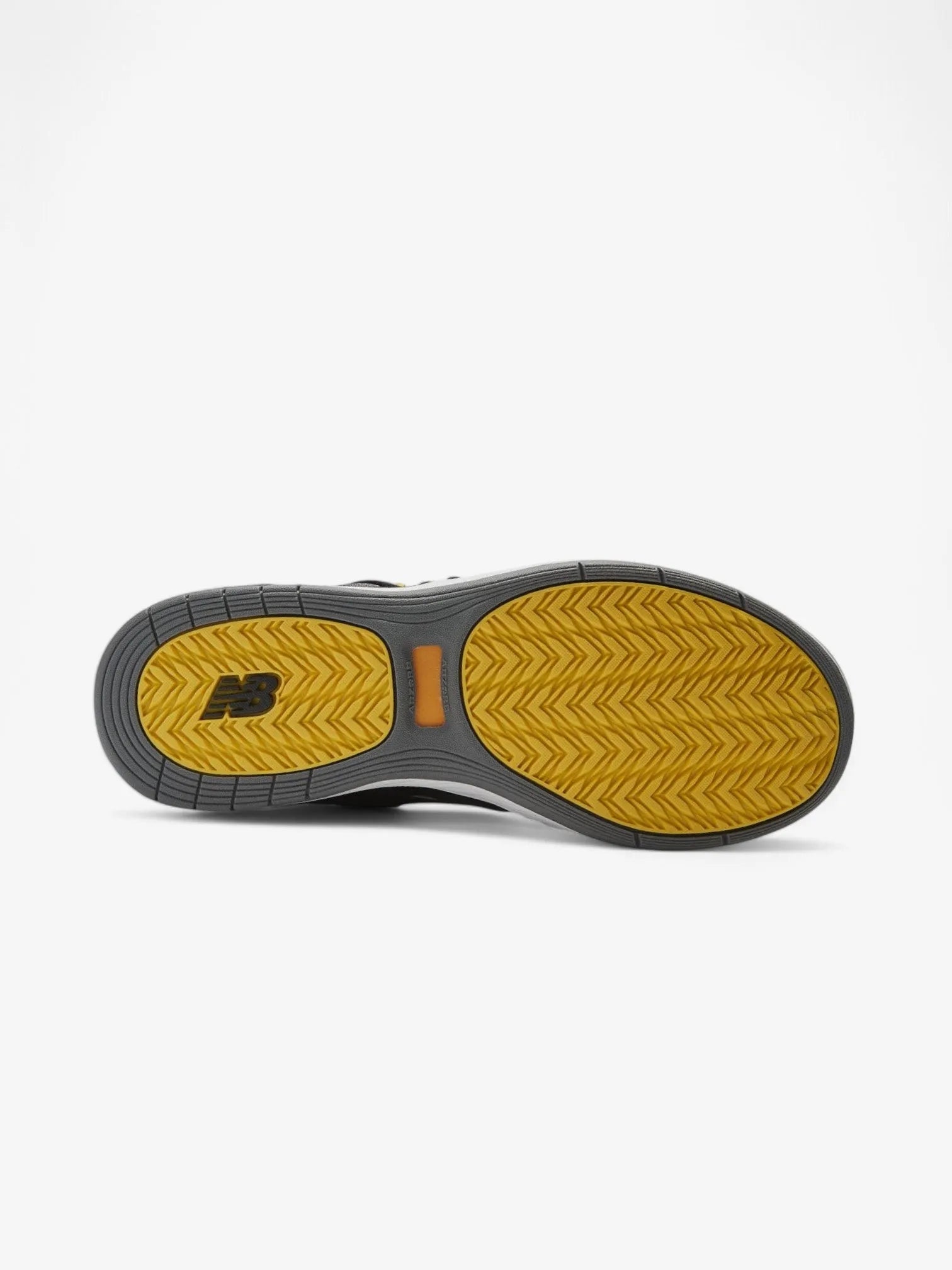 New Balance Numeric 808 Tiago Lemos Skate Shoes - Black, Gray & Yellow - High-Performance Skateboarding Sneakers for Street & Park Skating