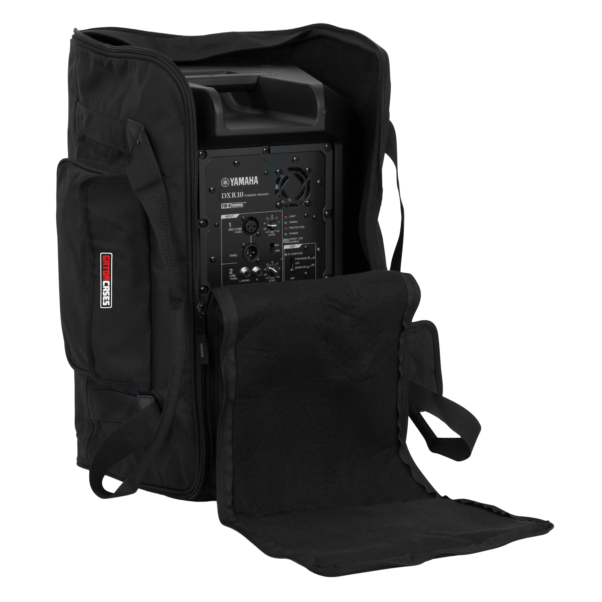 Gator GPA-TOTE10 Heavy-Duty 10-Inch Speaker Tote Bag - Durable Protective Carrying Case for PA Systems, DJ Equipment & Live Sound Gear - Perfect for Gigs, Concerts & Studio Use