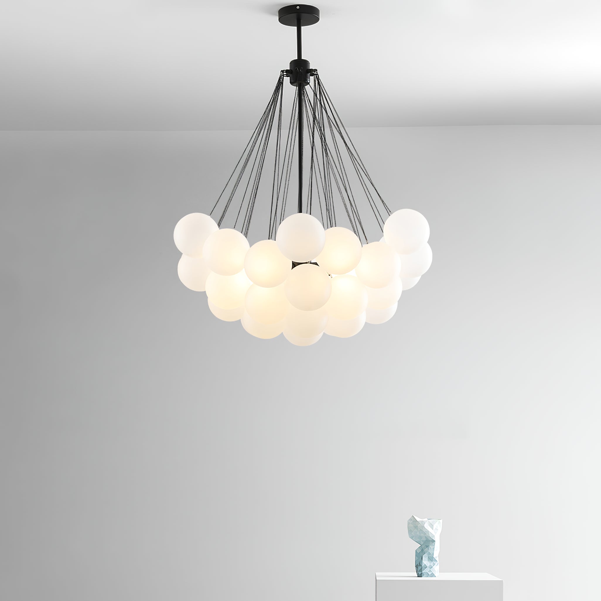 Elegant Cloud Chandelier Lighting Fixture - Modern Ceiling Light for Living Room, Bedroom & Dining Room Decor