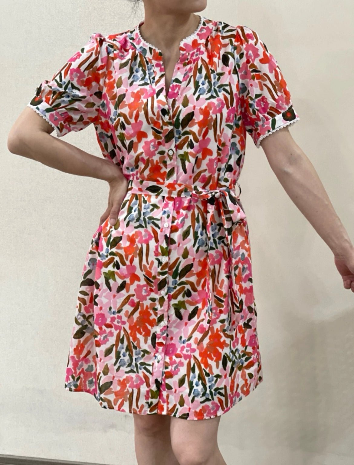 Bohemian Floral Print Robe - Manala It Hippie Style Cotton Kimono for Women | Perfect for Yoga, Meditation, Beach Cover-Up & Loungewear