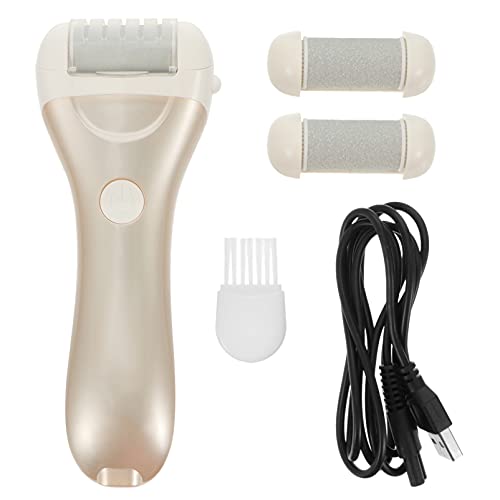 Beaupretty Electric Callus Remover - Rechargeable Foot File & Pedicure Tool Kit for Dead, Hard, Cracked & Dry Skin - Pink Foot Sander & Scrubber for Smooth Feet - Perfect for Home Pedicure & Foot Care Routine