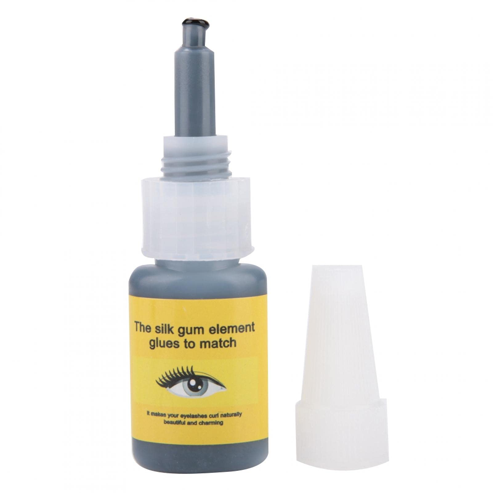 False Eyelash Glue for Extensions - 10ML Natural & Strong Eyelash Adhesive for Beginners, Professional Volume Lash Glue - Perfect for Daily Wear, Special Occasions & Lash Practice