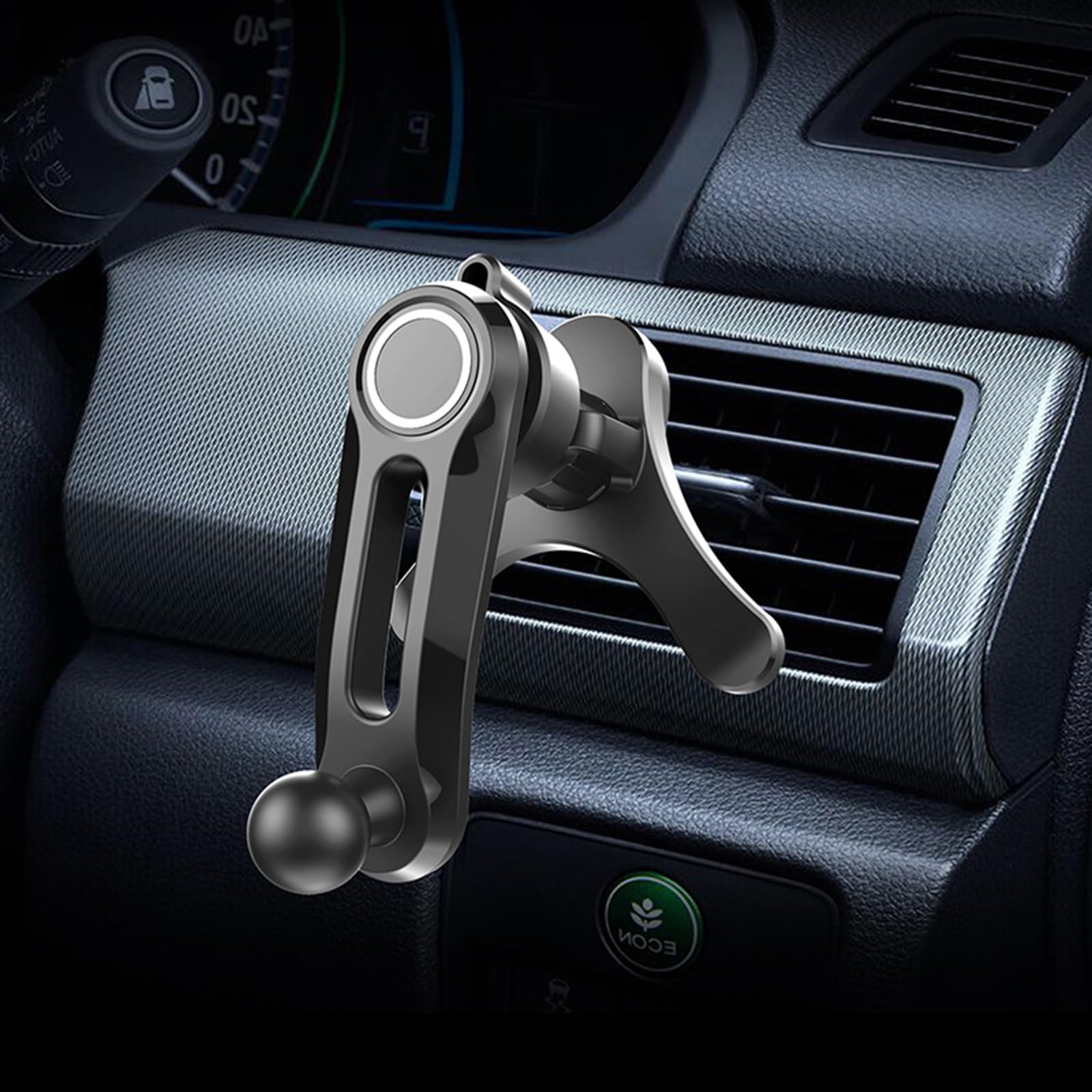 17mm Round Mount Arm Extension Rod Joint Connector Adapter - Universal Car Phone Holder Clamp for iPhone, Samsung & Smartphones - Perfect for Air Vent Cradles & Dashboard Mounts - Durable & Adjustable Car Accessory for Hands-Free Driving & Navigation