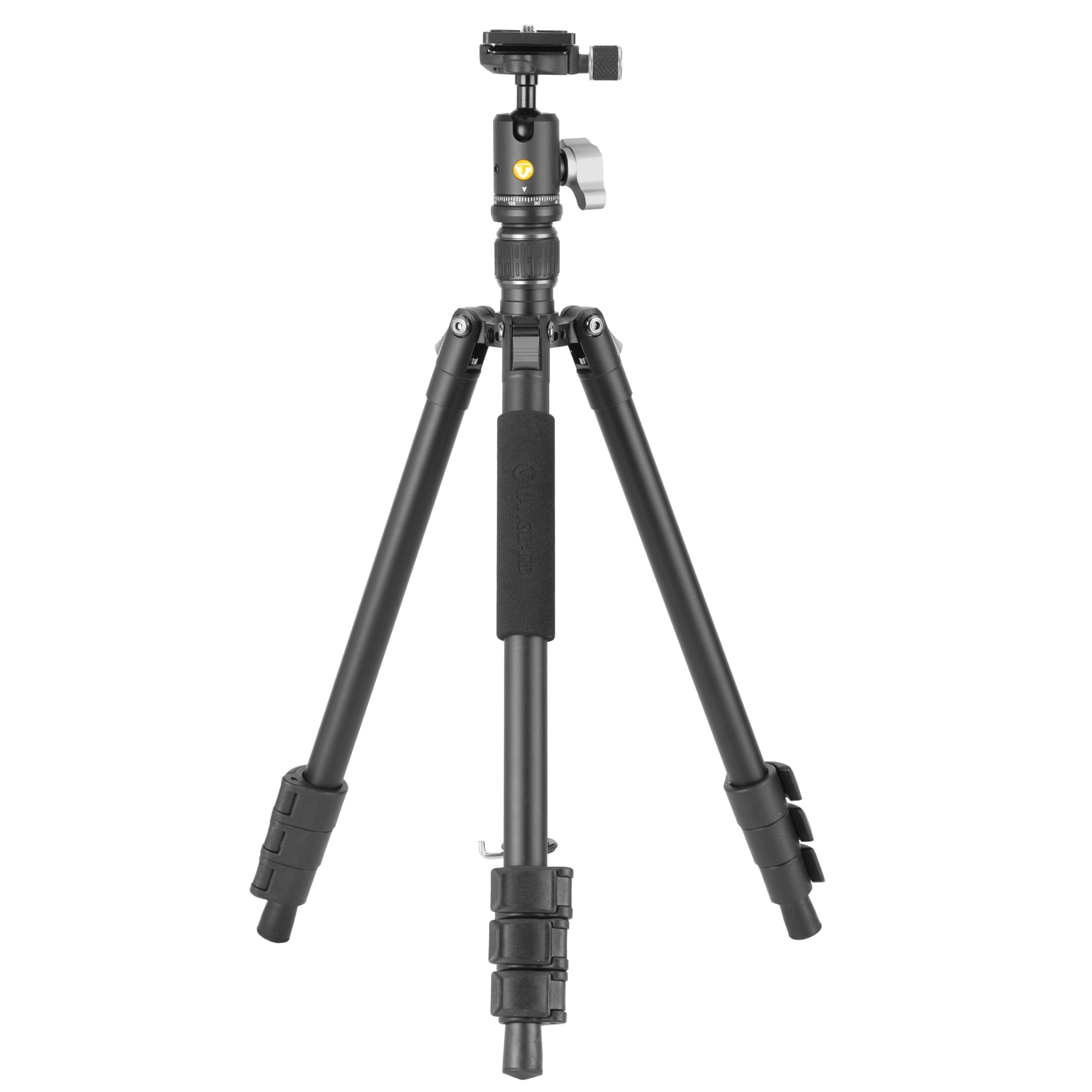 Lightweight Vesta GO 204AB Aluminum Travel Tripod with 360° Ball Head - Compact & Stable for Photography, Hiking, and Outdoor Adventures