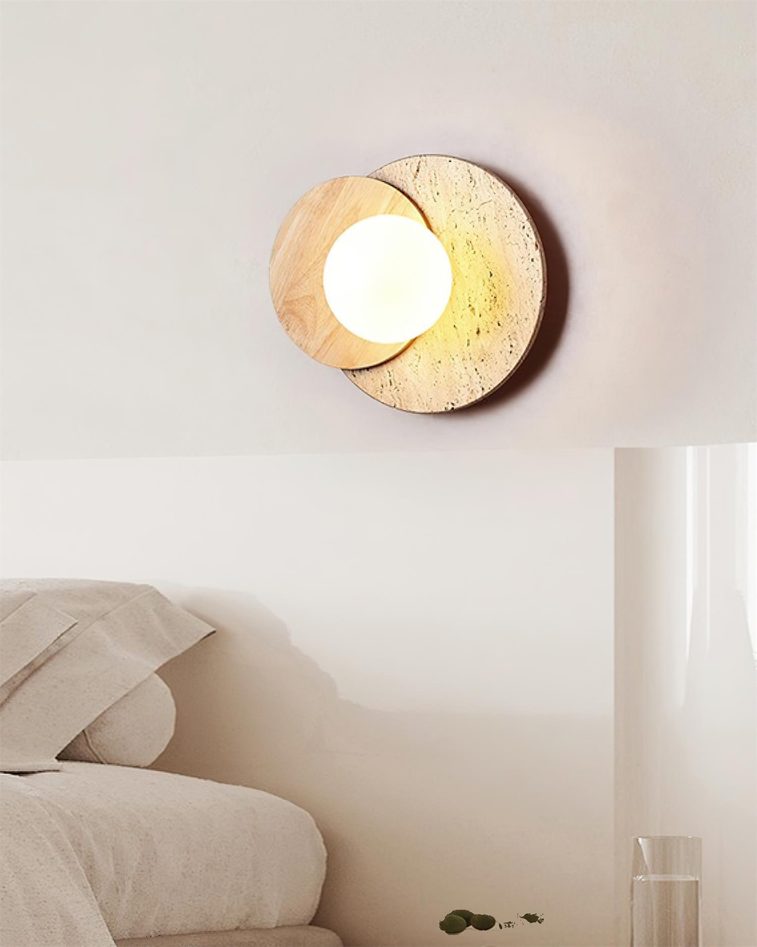 Lunar Eclipse Wall Lamp - Modern LED Moon Phase Light for Bedroom, Living Room & Nursery - Perfect for Night Light, Home Decor & Relaxing Ambiance