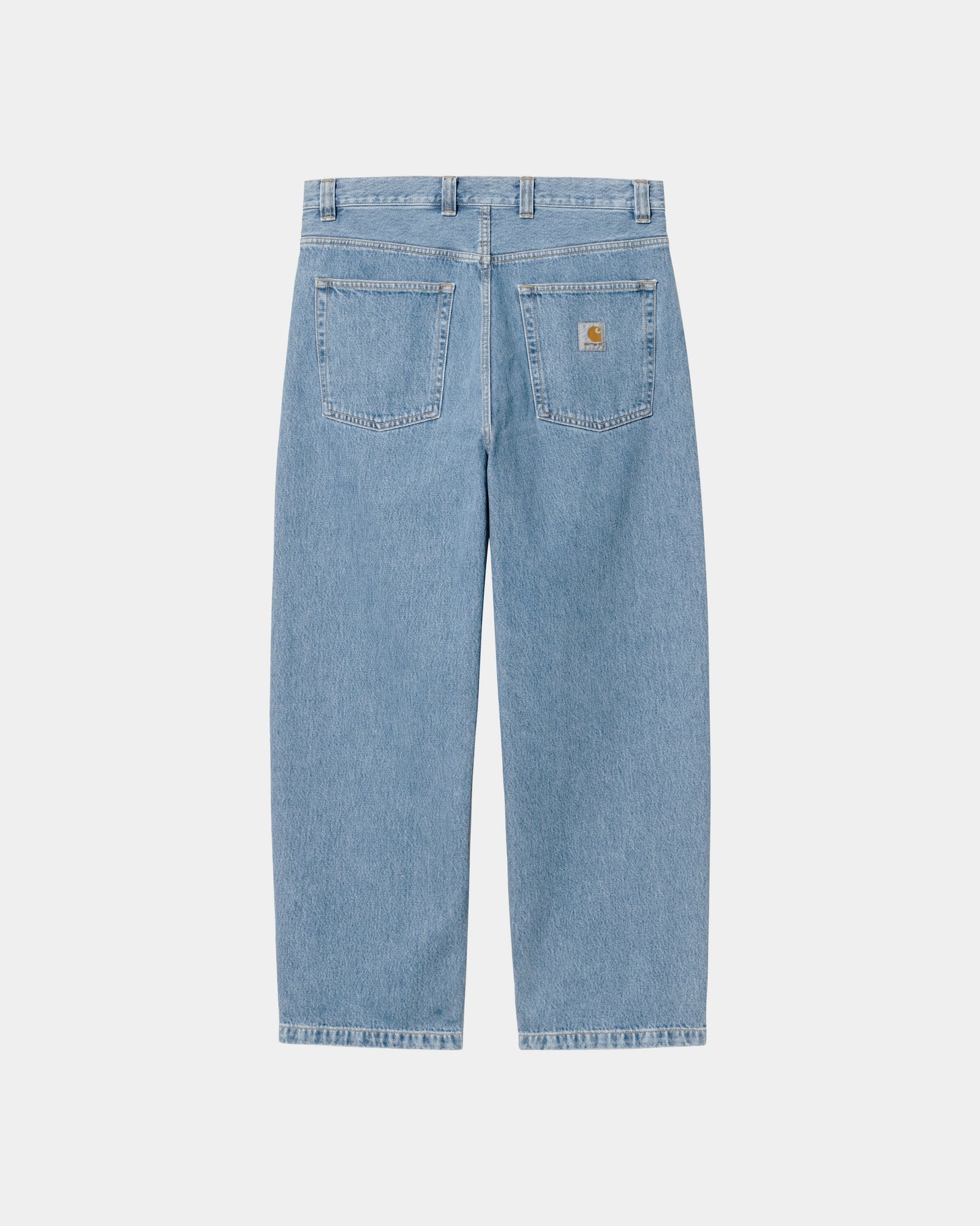 Brandon Men's Casual Pants - Stone Bleached Blue Denim Jeans for Everyday Wear & Comfort | Perfect for Work, Travel & Outdoor Activities