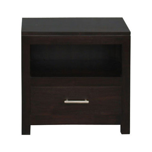 French Parisian Style 1-Drawer Nightstand Lamp Table - TWS899LT 001 PNMK - Elegant Bedside Table for Bedroom, Living Room & Office Decor