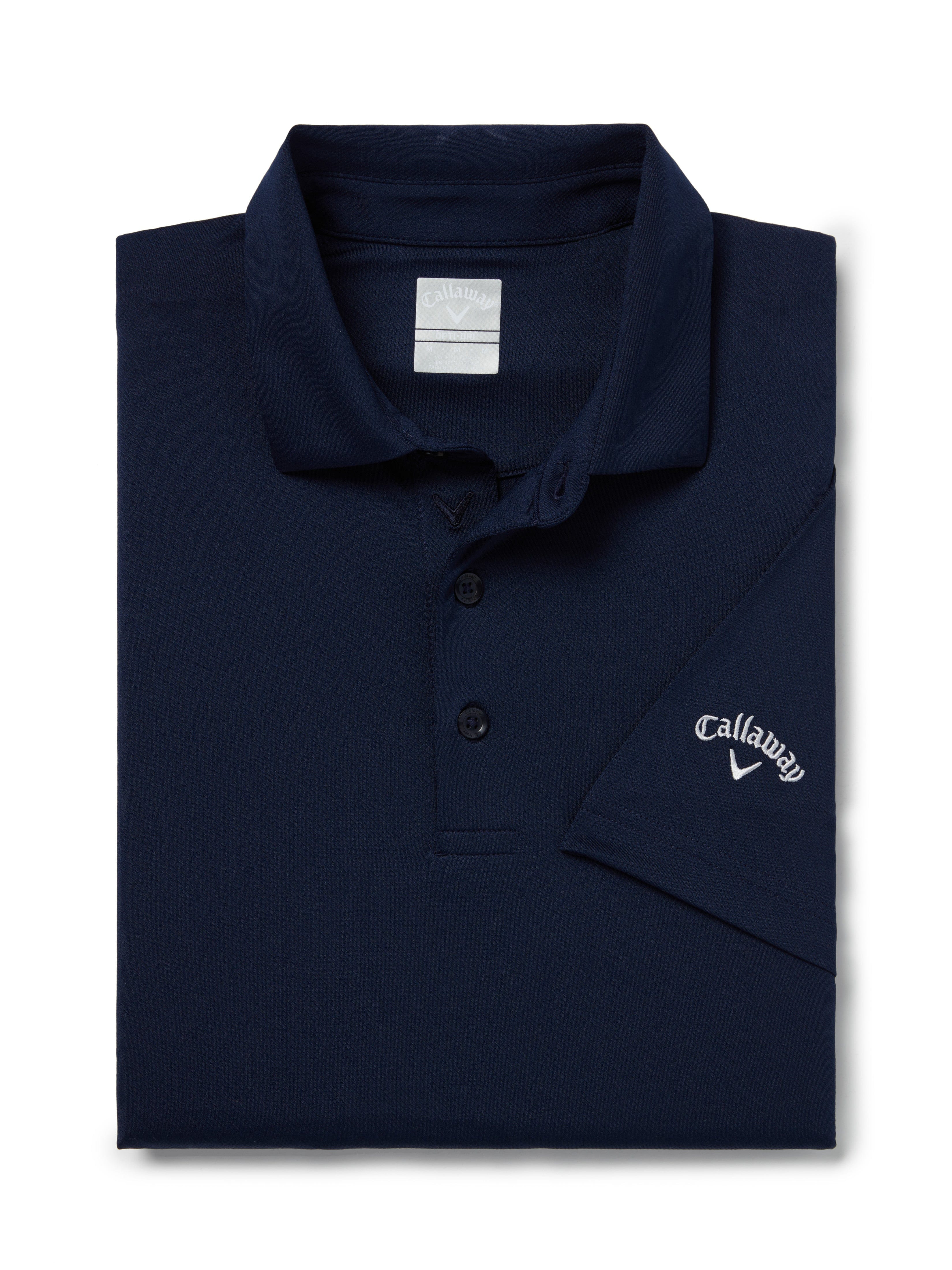 Men's Swing Tech™ Solid Golf Polo Shirt - Moisture Wicking & UV Protection - Perfect for Golf, Casual Wear & Outdoor Activities