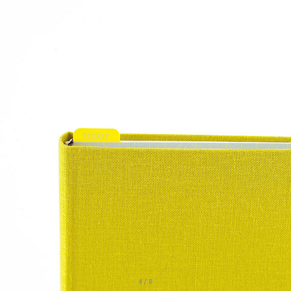 Hobonichi Pencil Board for Planners - Ice Gray & Yellow, Navy & Pink - Compatible with A6, A5, and Weeks Size (2025 Edition) | Perfect for Journaling, Note-Taking, and Daily Planning