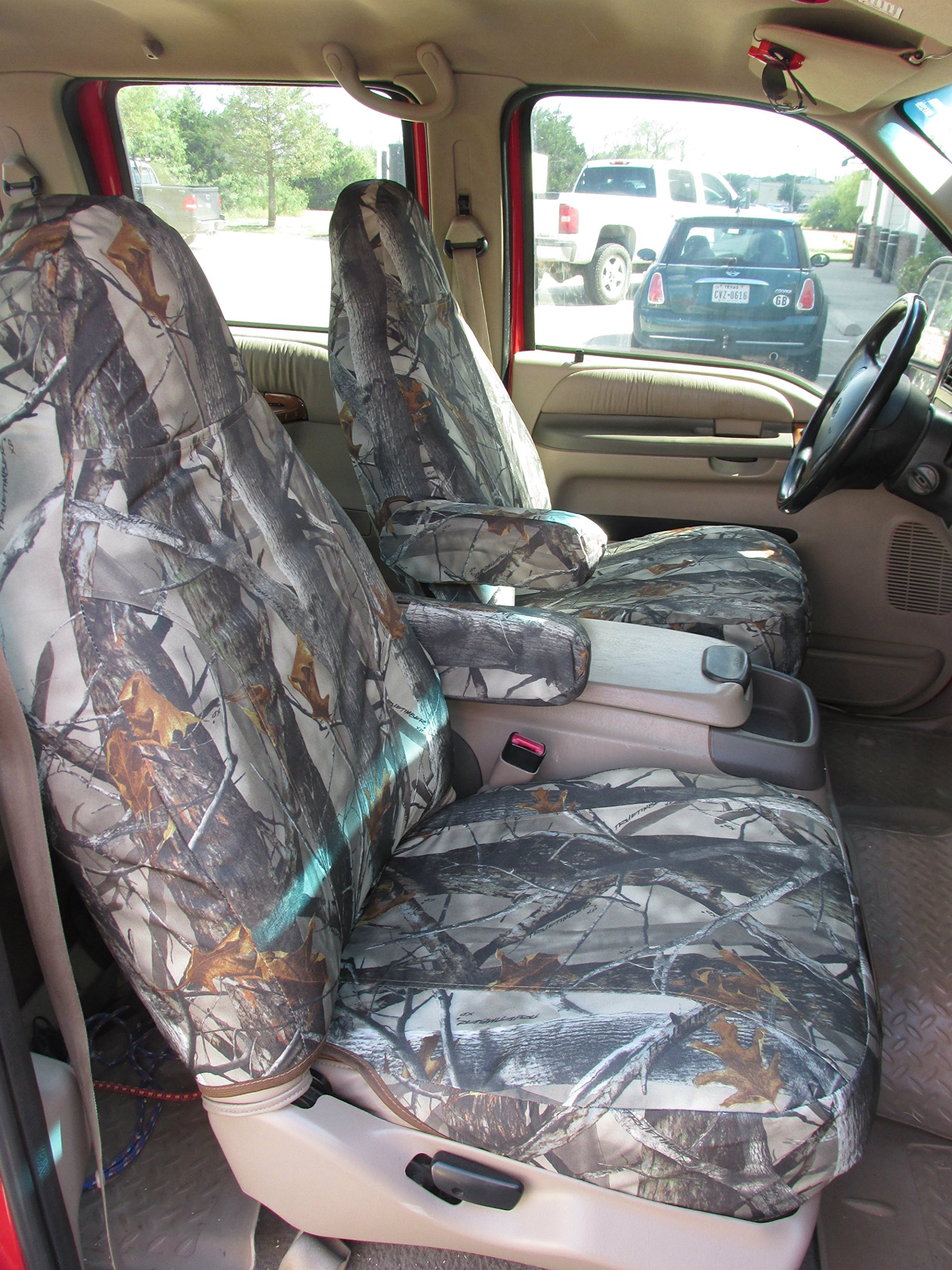 Premium Durafit Seat Covers for 1999-2001 Ford F150-F550 - Custom Fit High Back Captain Chairs with XD3 Endura Fabric, Molded Headrests & Armrests | Perfect for Truck Enthusiasts & Off-Road Adventures