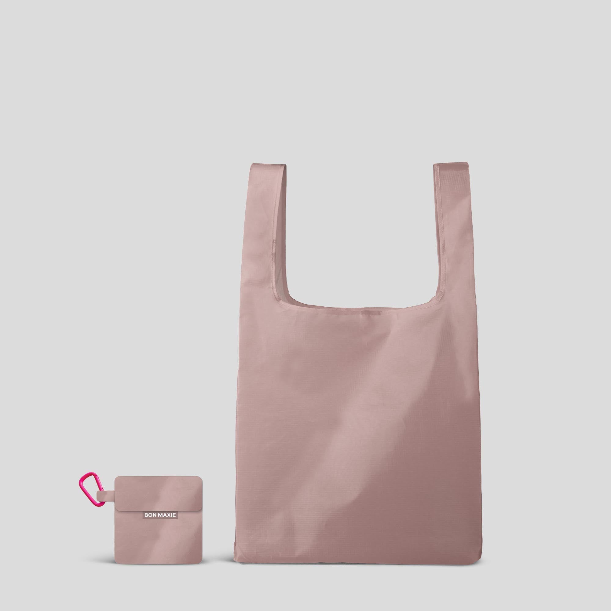 Eco-Friendly Reusable Shopping Bags - Set of 2 Sizes (Large & Medium) - Perfect for Groceries, Milk Tea & Daily Errands - Durable & Washable Tote Bags for Sustainable Shopping