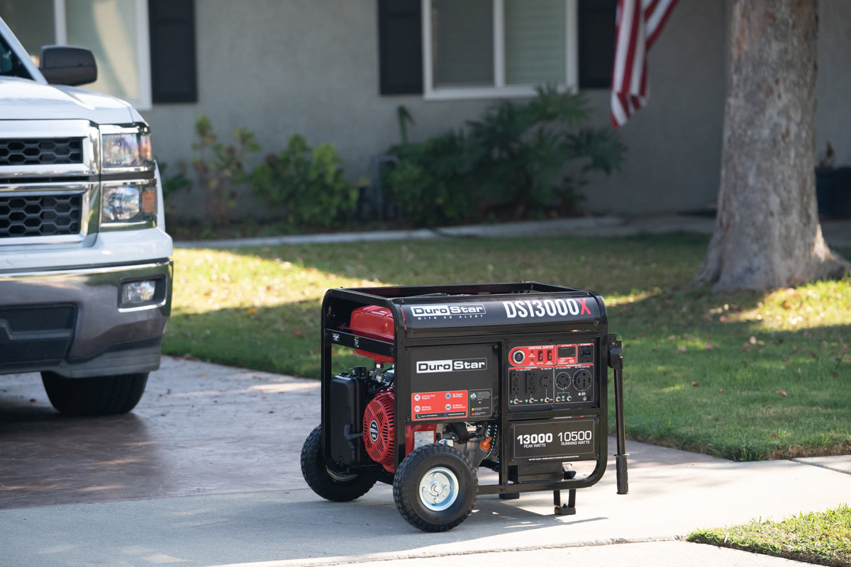 13,000 Watt Portable Gasoline Generator with CO Alert - Reliable Backup Power for Home, Camping & Emergency Use