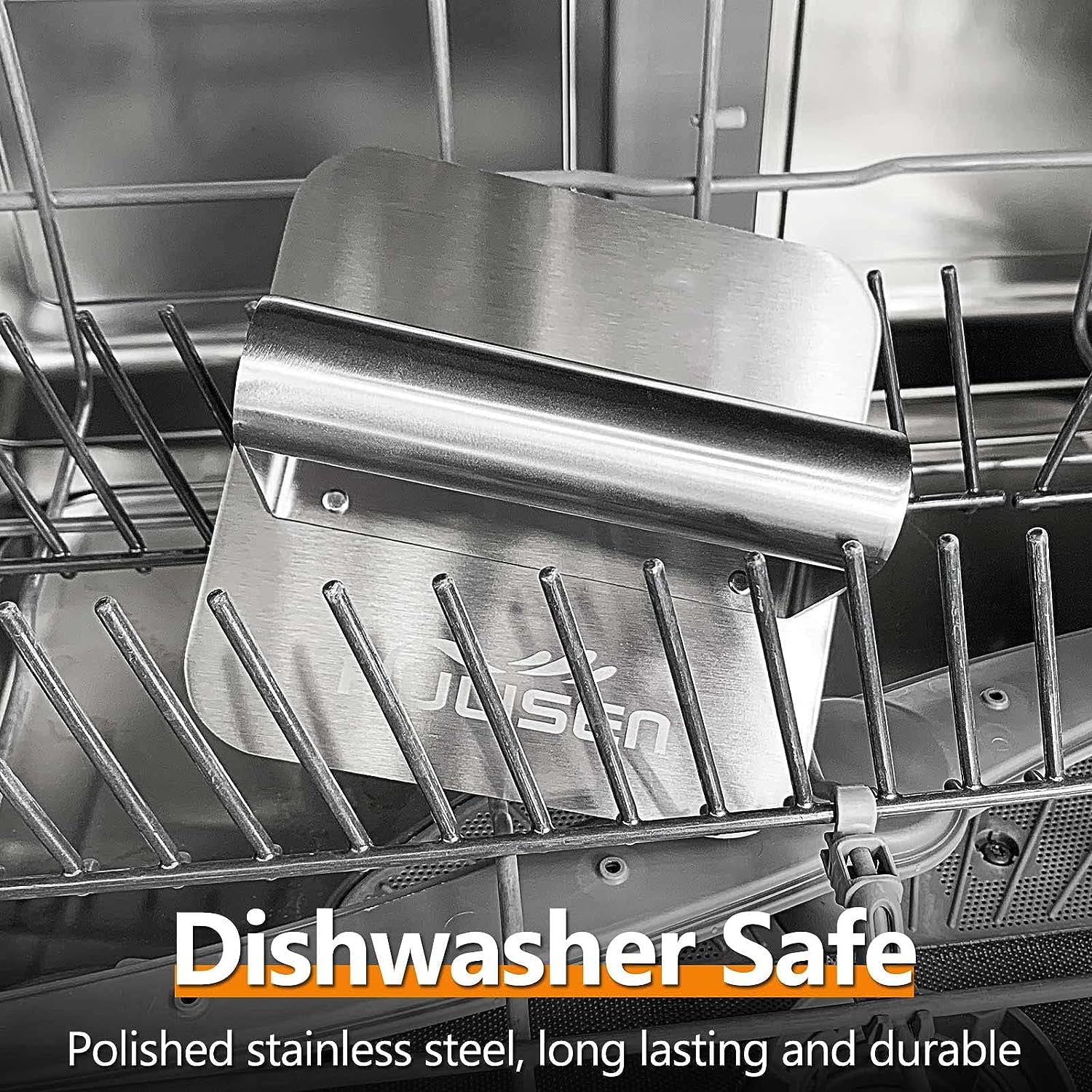 HULISEN Stainless Steel Burger Press & Patty Smasher - Heavy Duty Griddle Press for Perfect Flat Hamburgers, Smash Burgers & Flat Top Grill Cooking - Dishwasher Safe - Ideal for BBQ, Backyard Grilling & Restaurant Use
