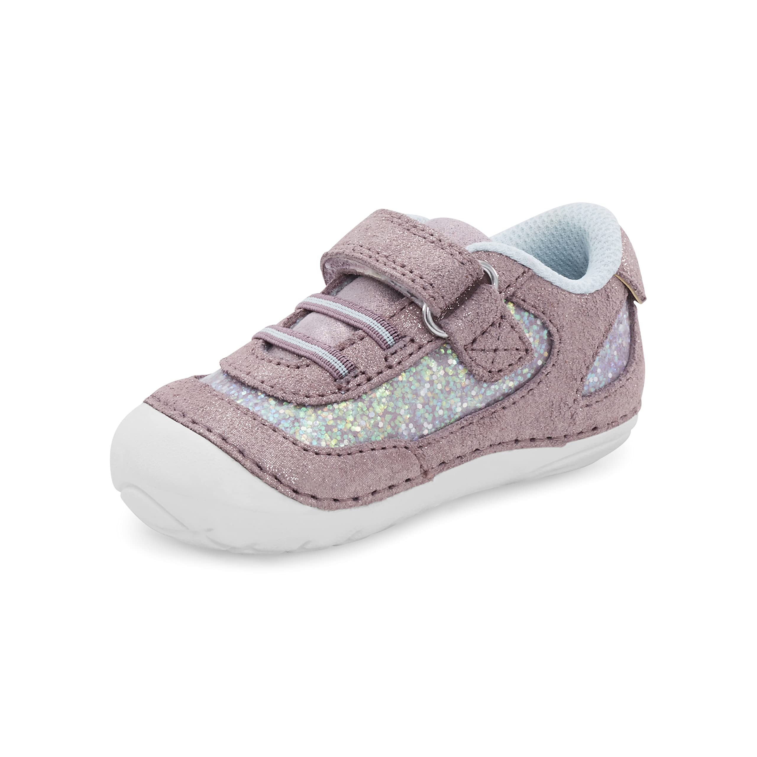 Stride Rite Baby Girls' Small Jazzy Sneakers - Comfortable & Stylish Toddler Shoes for Playtime, Walking & Everyday Wear