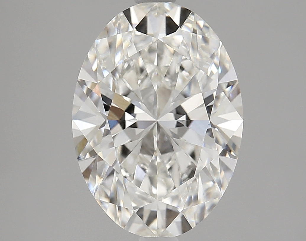 3.53 Carat Oval Lab Grown Diamond - GIA Certified, VVS1 Clarity, D Color - Perfect for Engagement Rings & Anniversary Jewelry