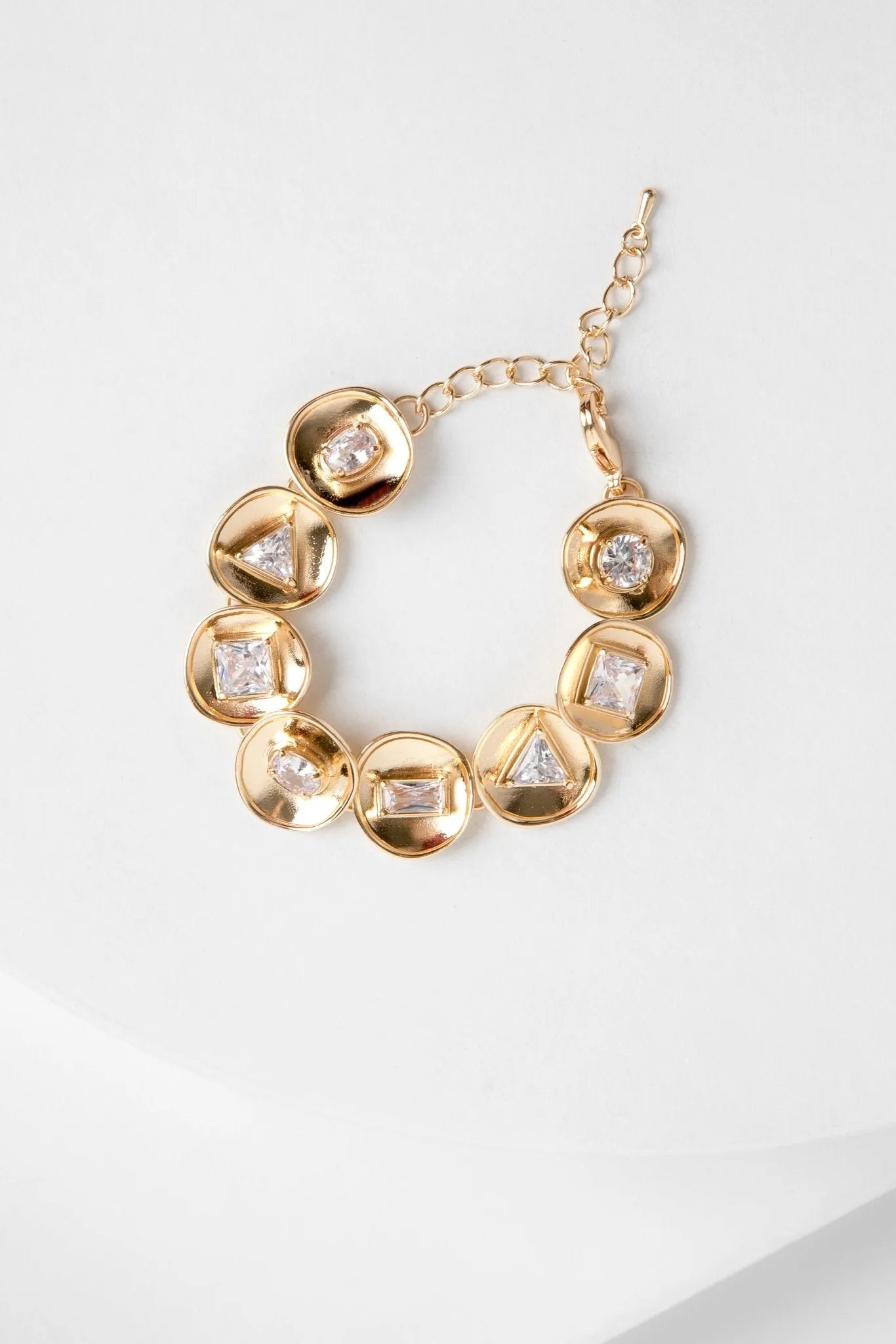 Divine Statement Charm Bracelet for Women - Elegant Adjustable Bracelet with Unique Charms - Perfect for Parties, Weddings & Everyday Wear